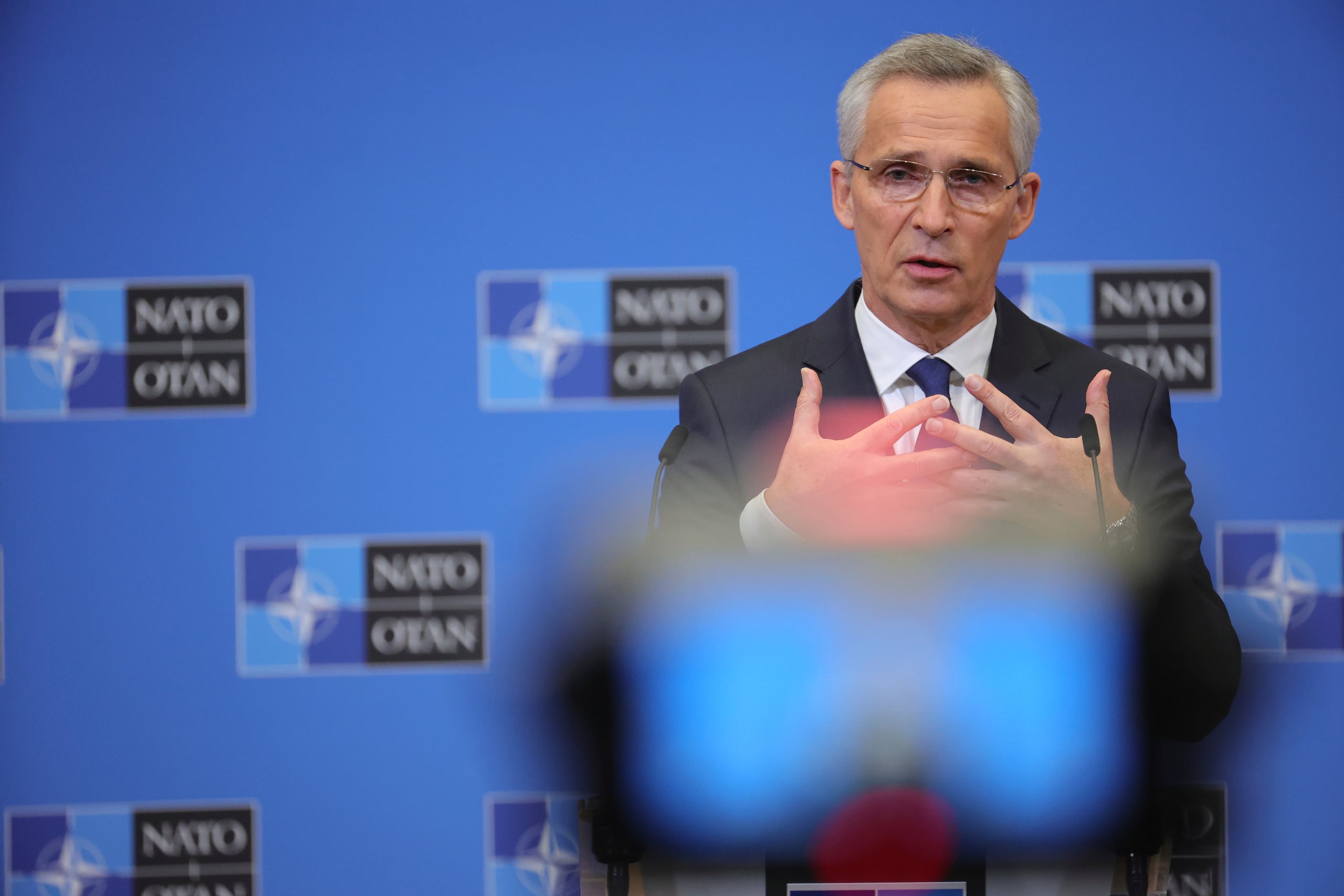 El Secretario General de la OTAN, Jens Stoltenberg.