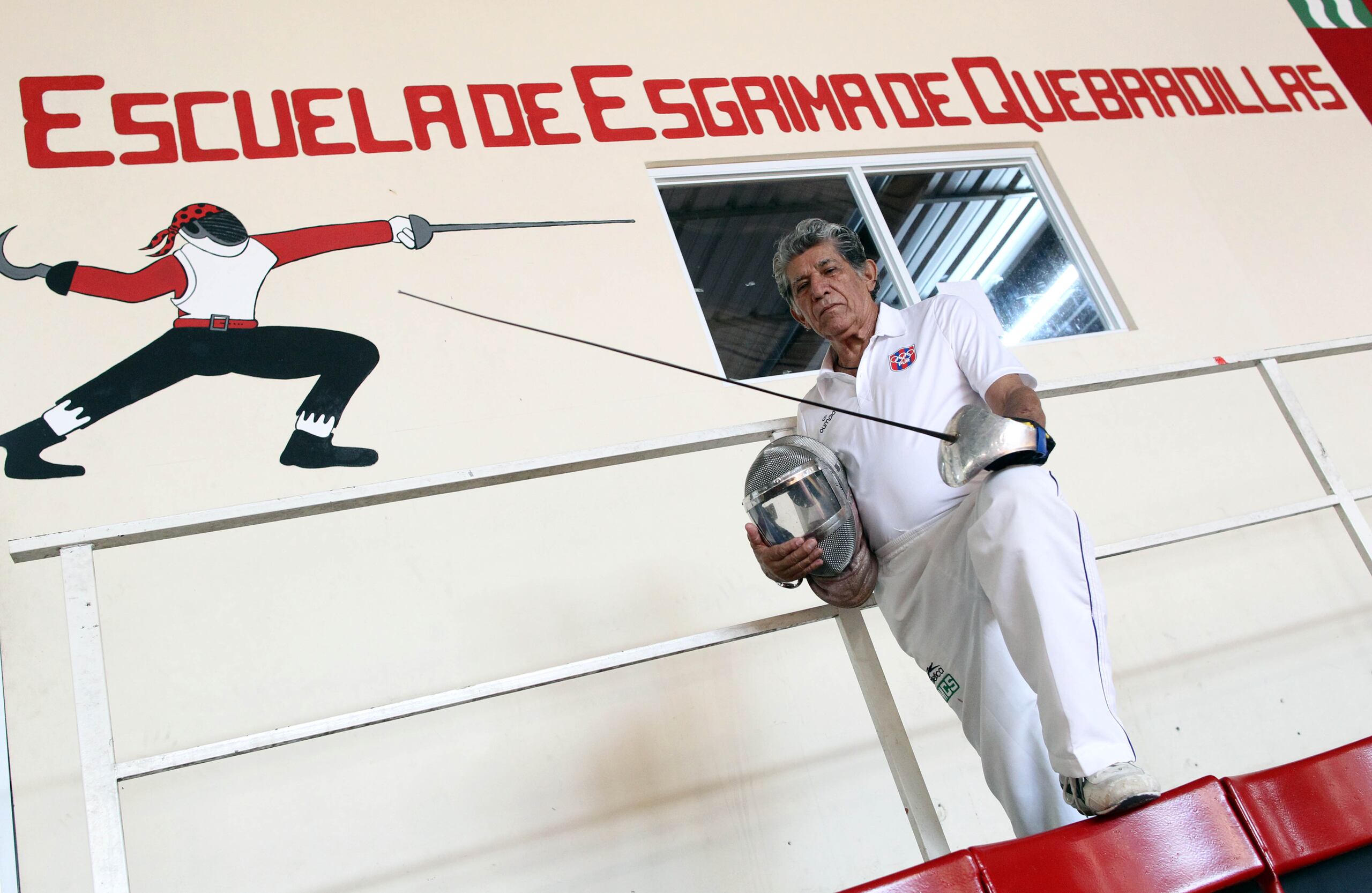 José Miguel Pérez estuvo en la esgrima como atleta, propulsor y dueño de club.