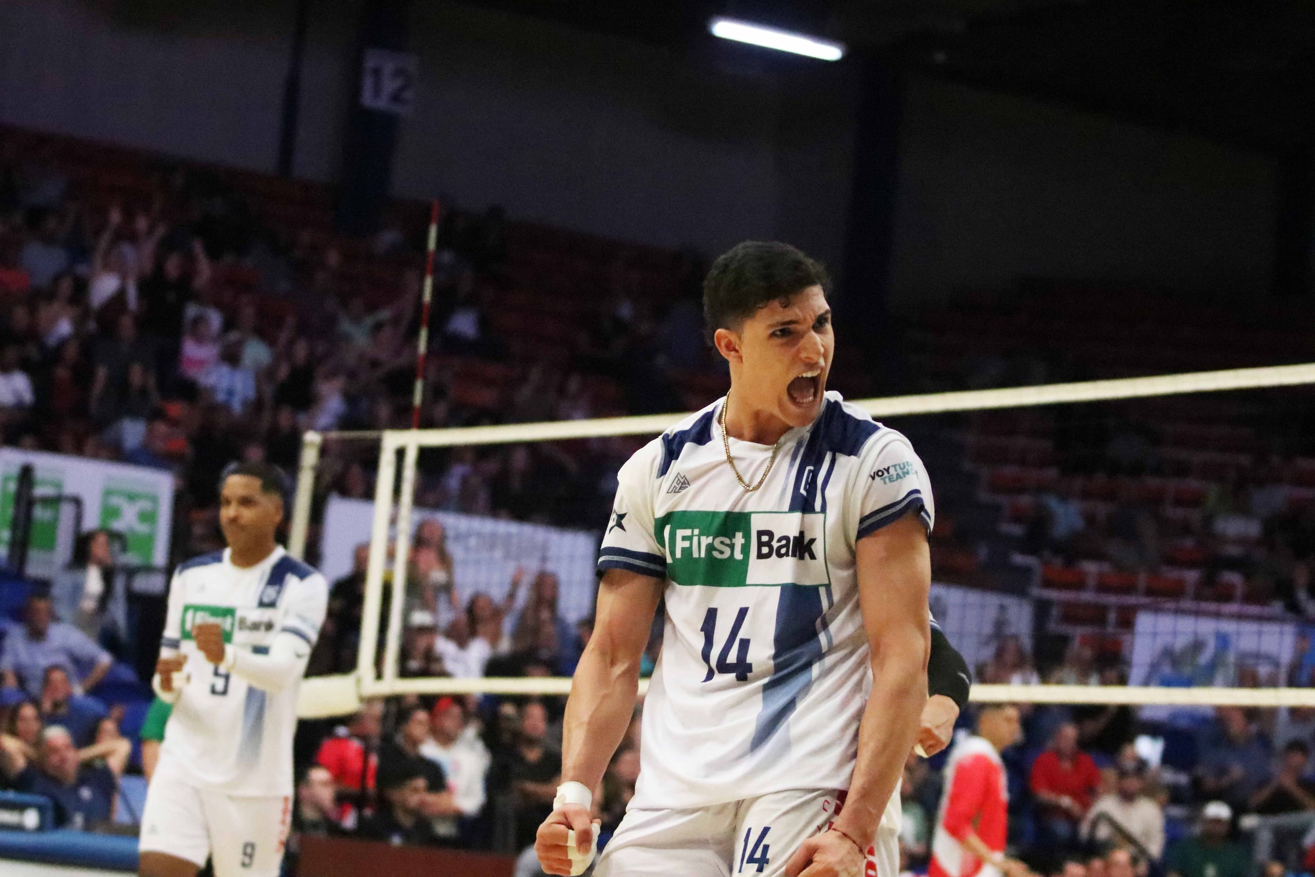 Gregory Torres, atacante de los Mets de Guaynabo en la LVSM.