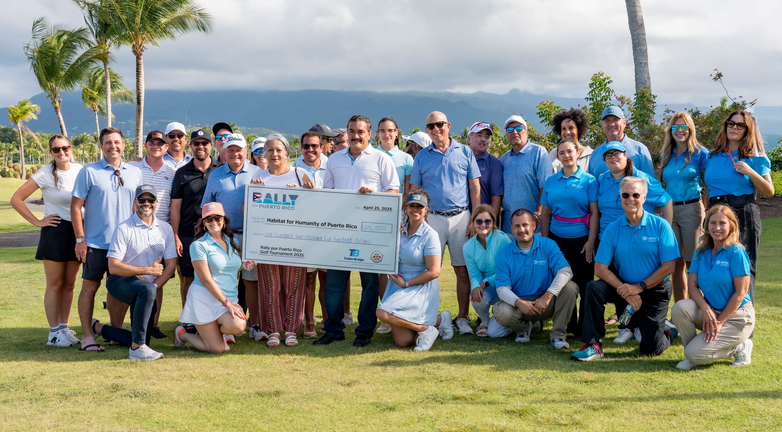 Rally por Puerto Rico Charity Golf Tournament raised more than $100,000 to support Habitat for Humanity of Puerto Rico.