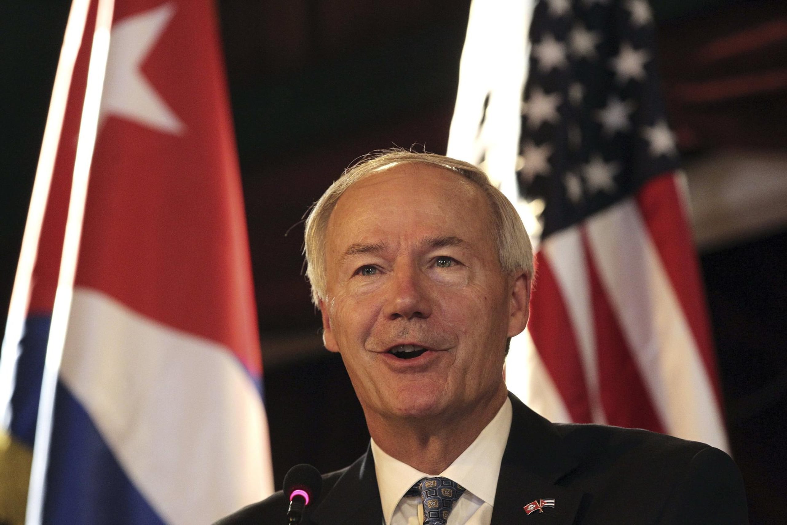 El exgobernador de Arkansas el republicano Asa Hutchinsonen una fotografía de archivo.