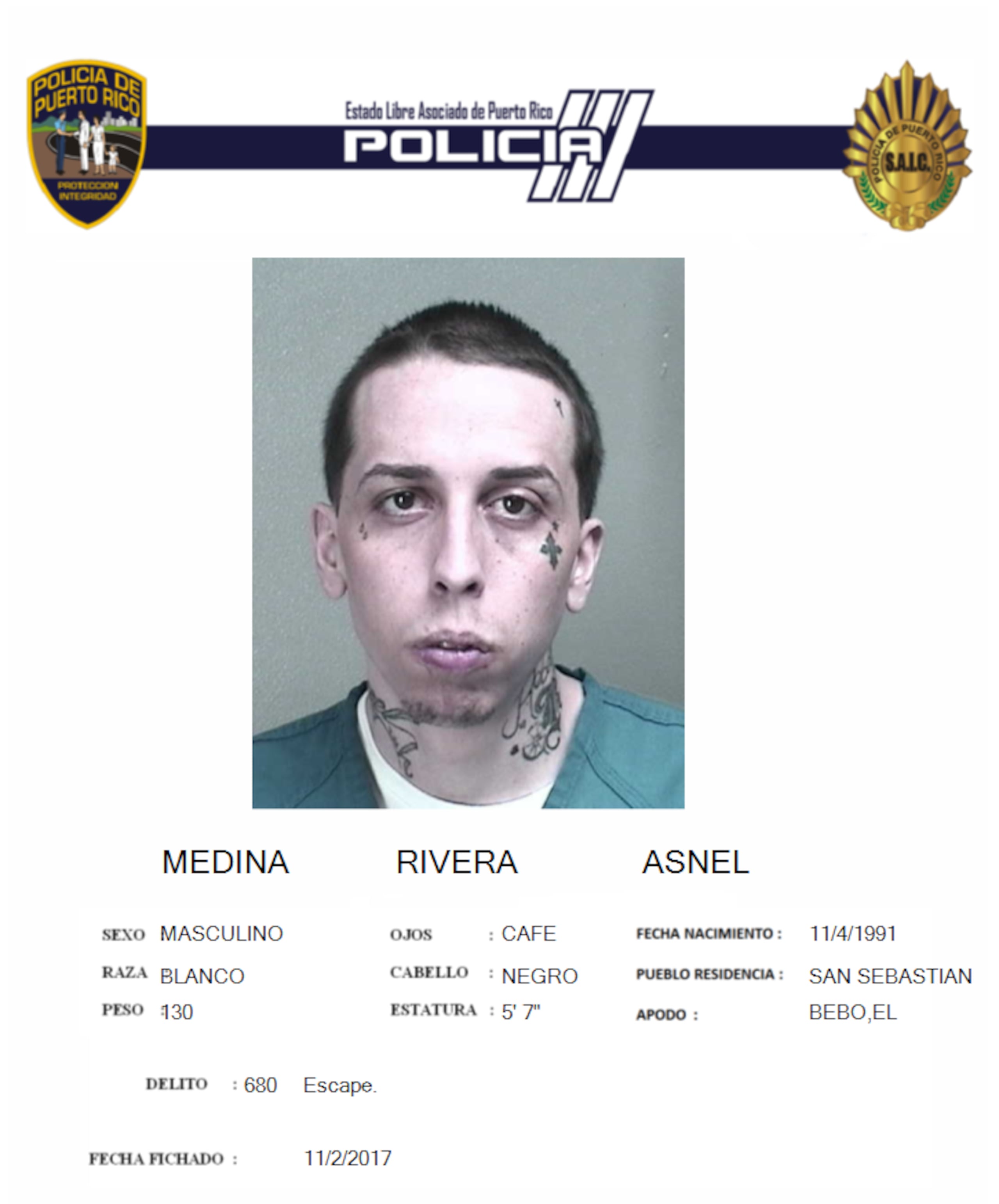 Ansel Medina Rivera fue encontrado muerto en su celda del Complejo Correccional de Ponce.