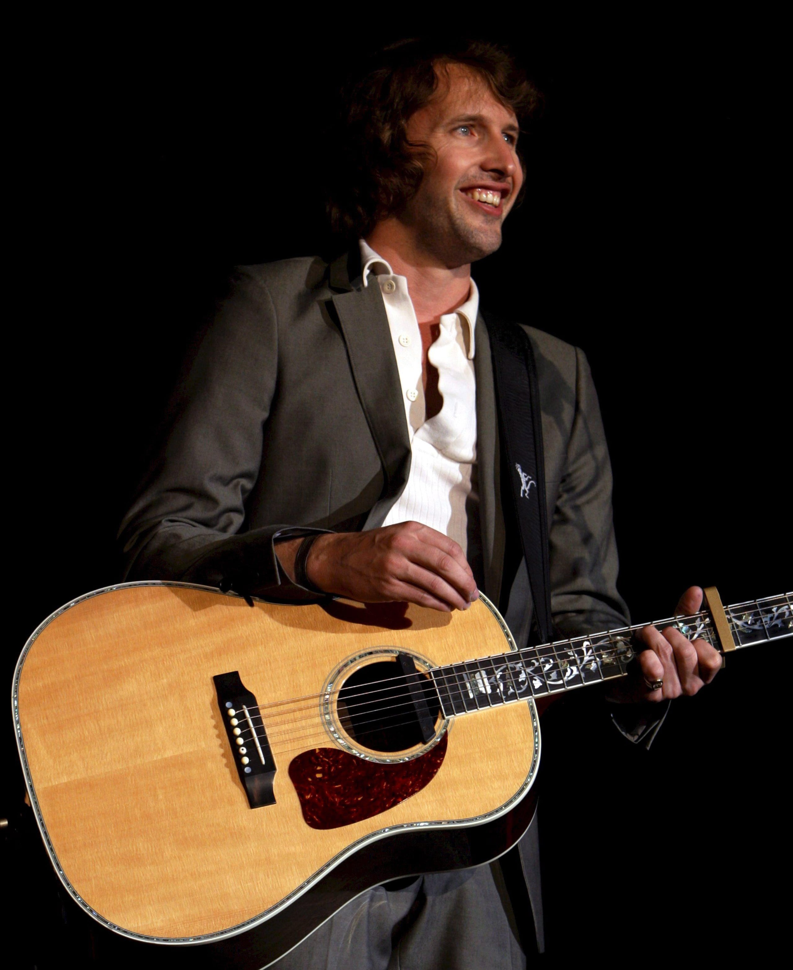 El cantante británico James Blunt en una foto de archivo en un festival en Suiza, en 2008.