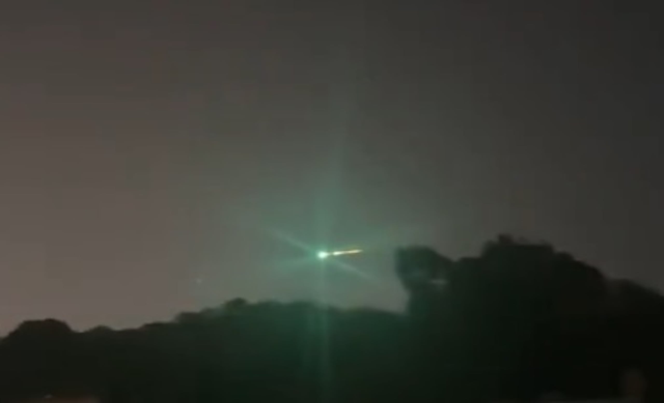 El meteoro fue visto en Puerto Rico y República Dominicana.