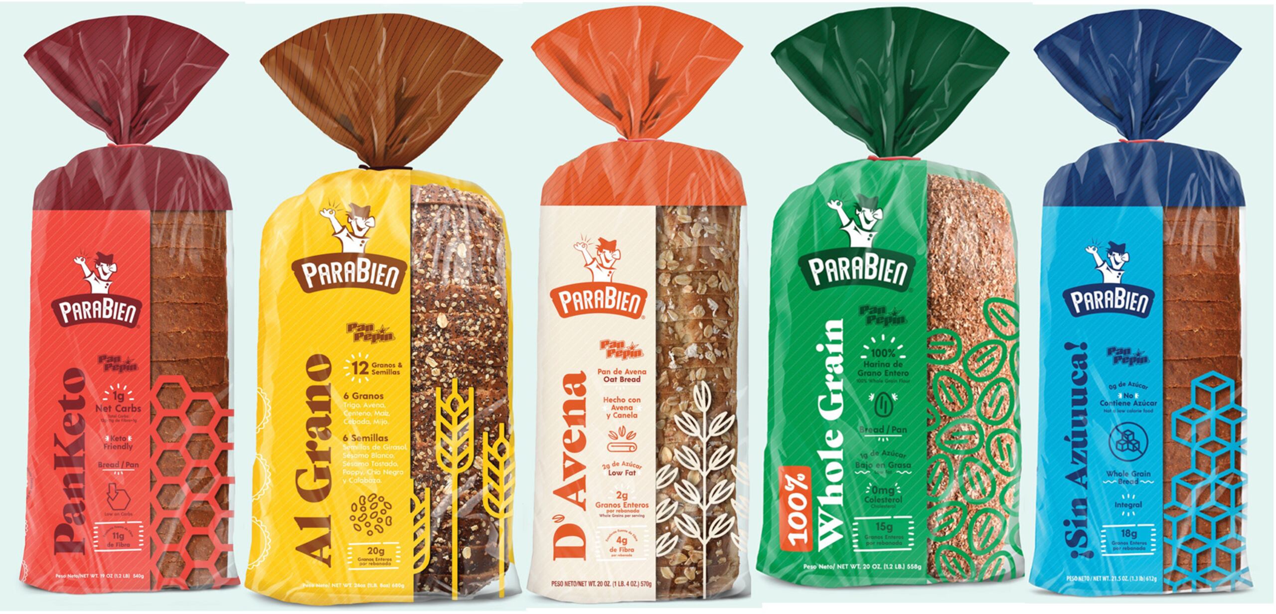 Pan Pepín ofrece nutrición y variedad en su línea de panes saludables ParaBien.