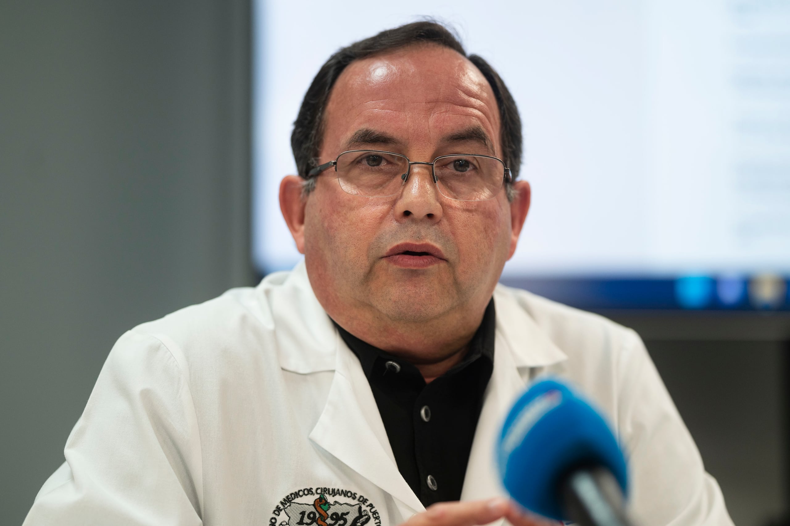El doctor Carlos Díaz Vélez, presidente del Colegio de Médicos Cirujanos de Puerto Rico, informó las iniciativas.