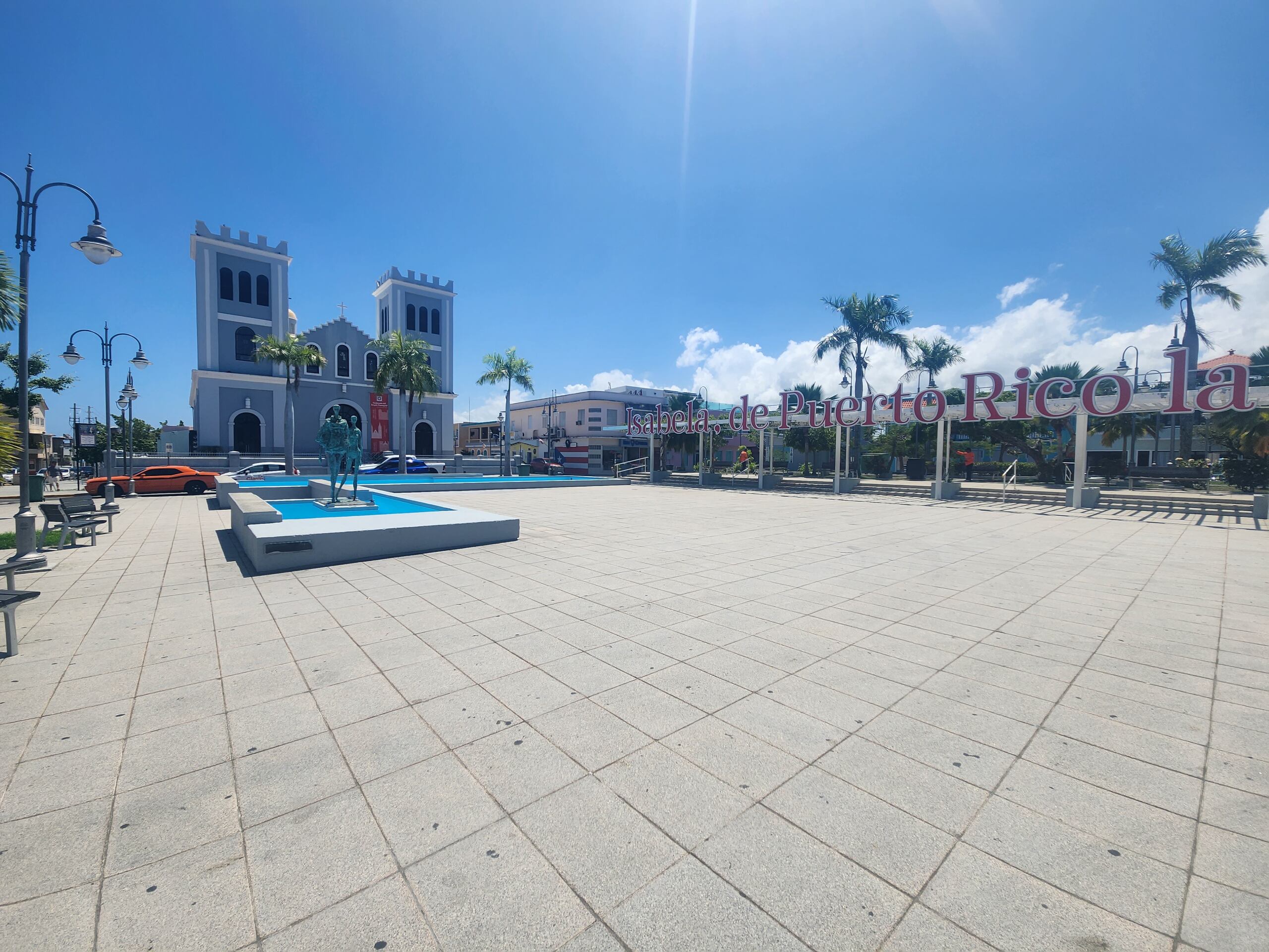 Plaza de recreo de Isabela.