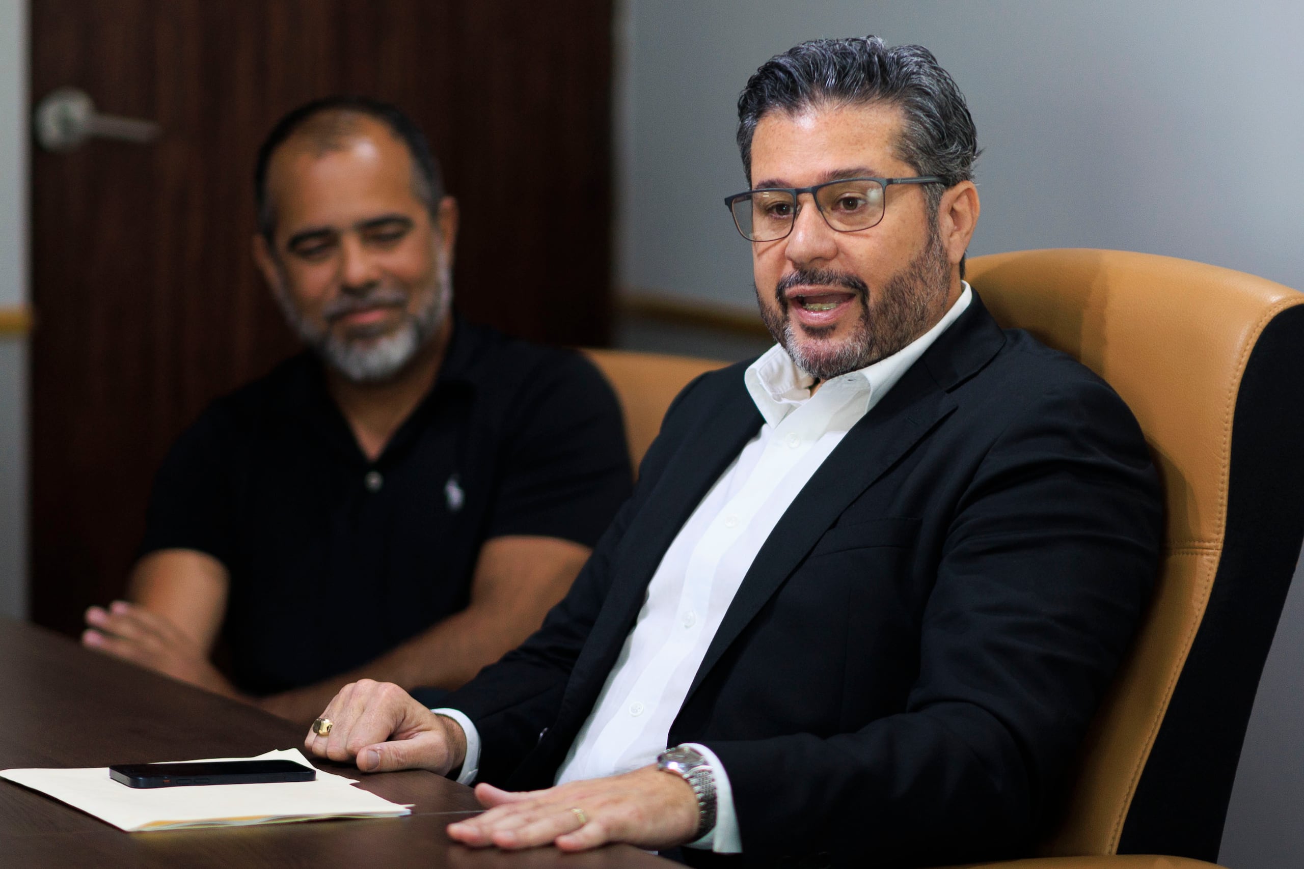 El director del programa 3x3 de la Federación de Baloncesto de Puerto Rico, Óscar Hourruitiner.