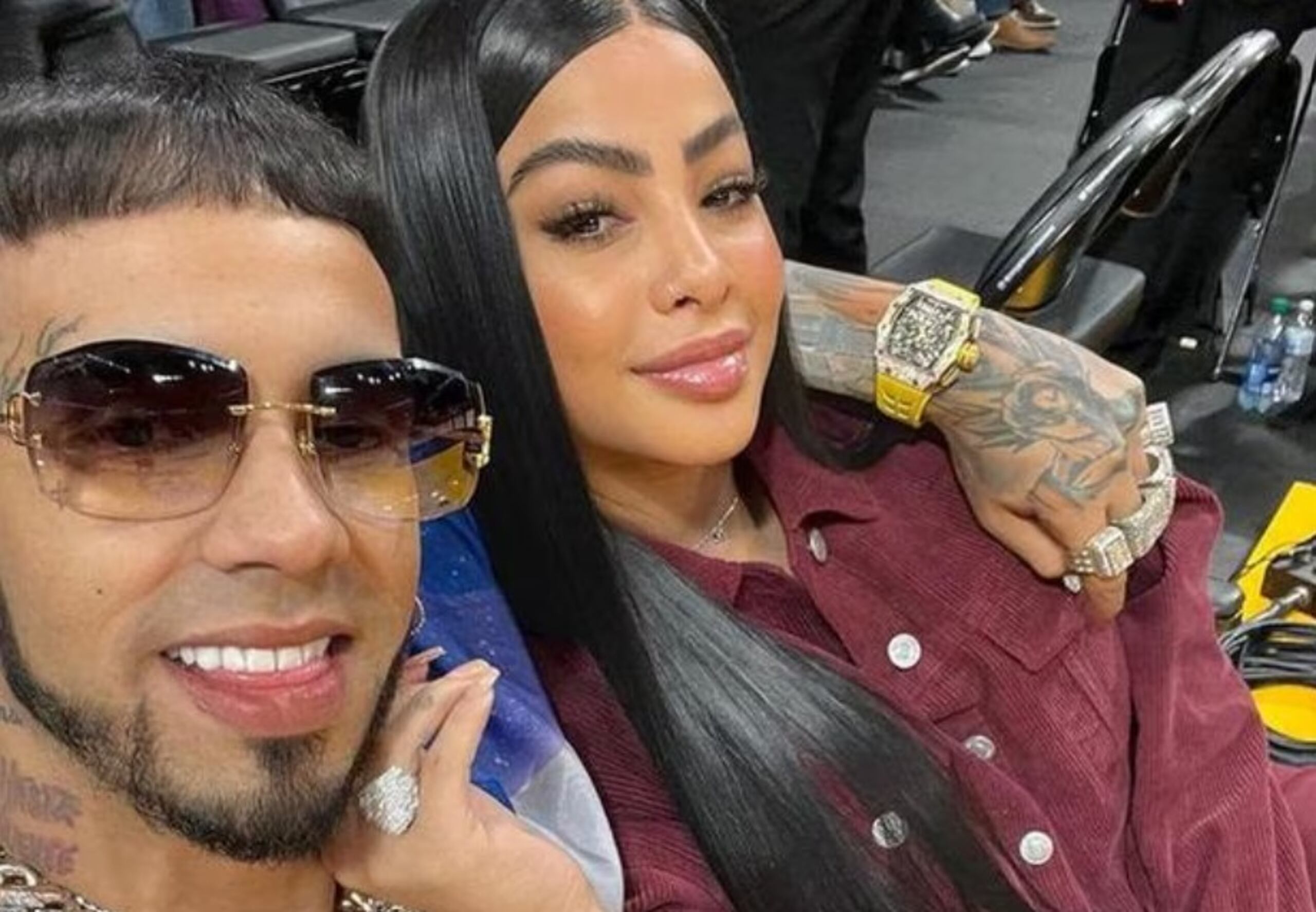 La denuncia de Yailín "La más viral" surge luego de un intercambio entre Anuel AA y su presunta pareja actual, Tekashi 6ix9ine.