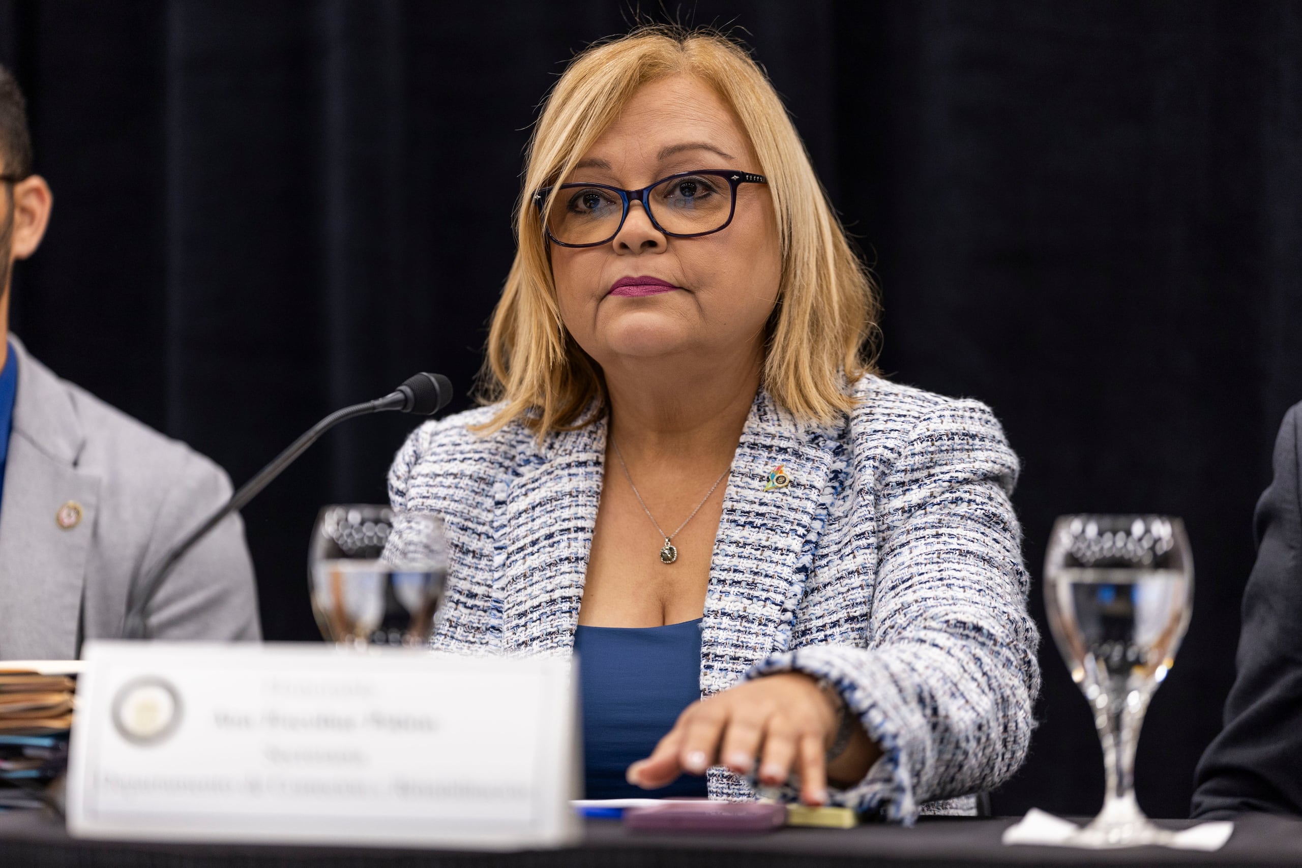 Ana Escobar, secretaria de Corrección y Rehabilitación.