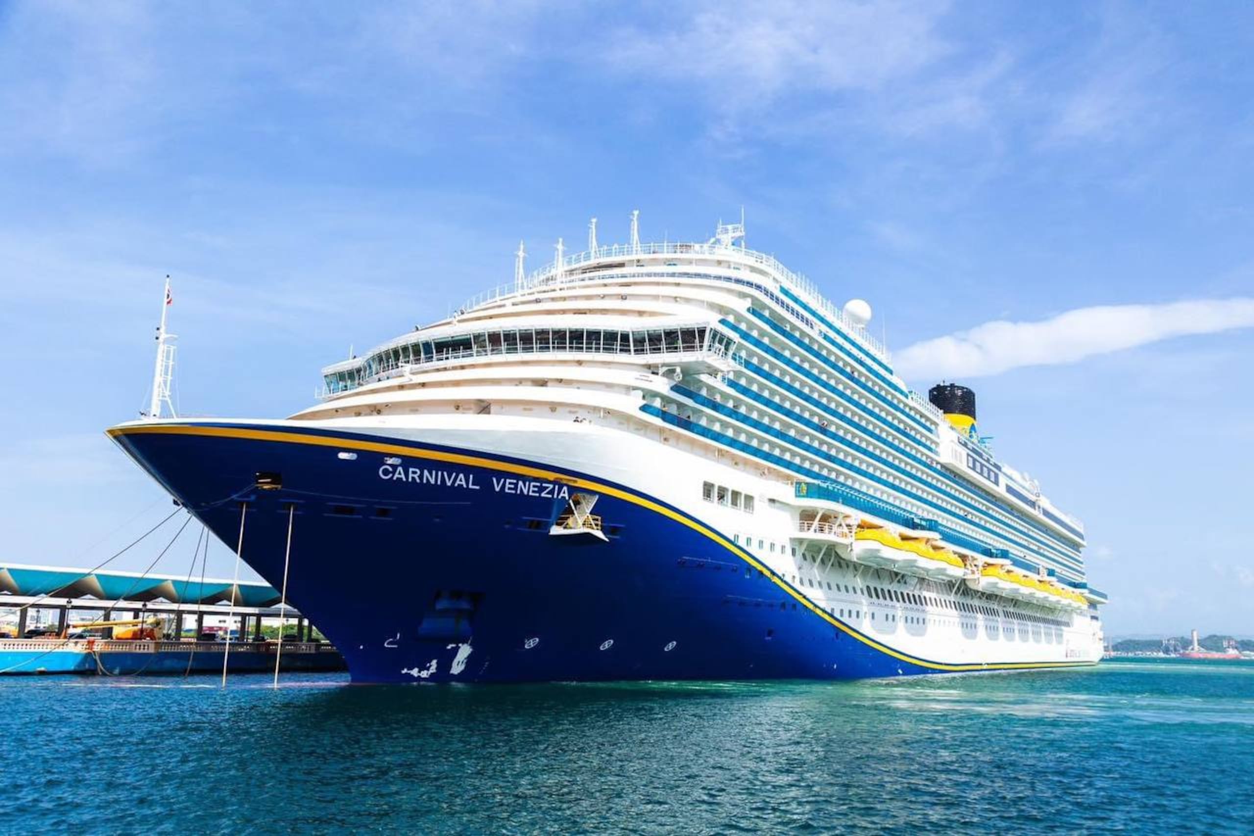 El crucero se ubicó en el mulle 4 de San Juan.