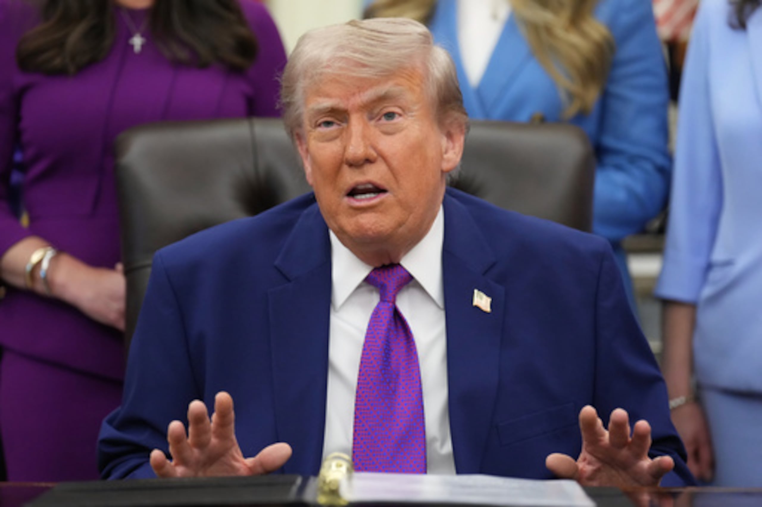 El presidente Donald Trump