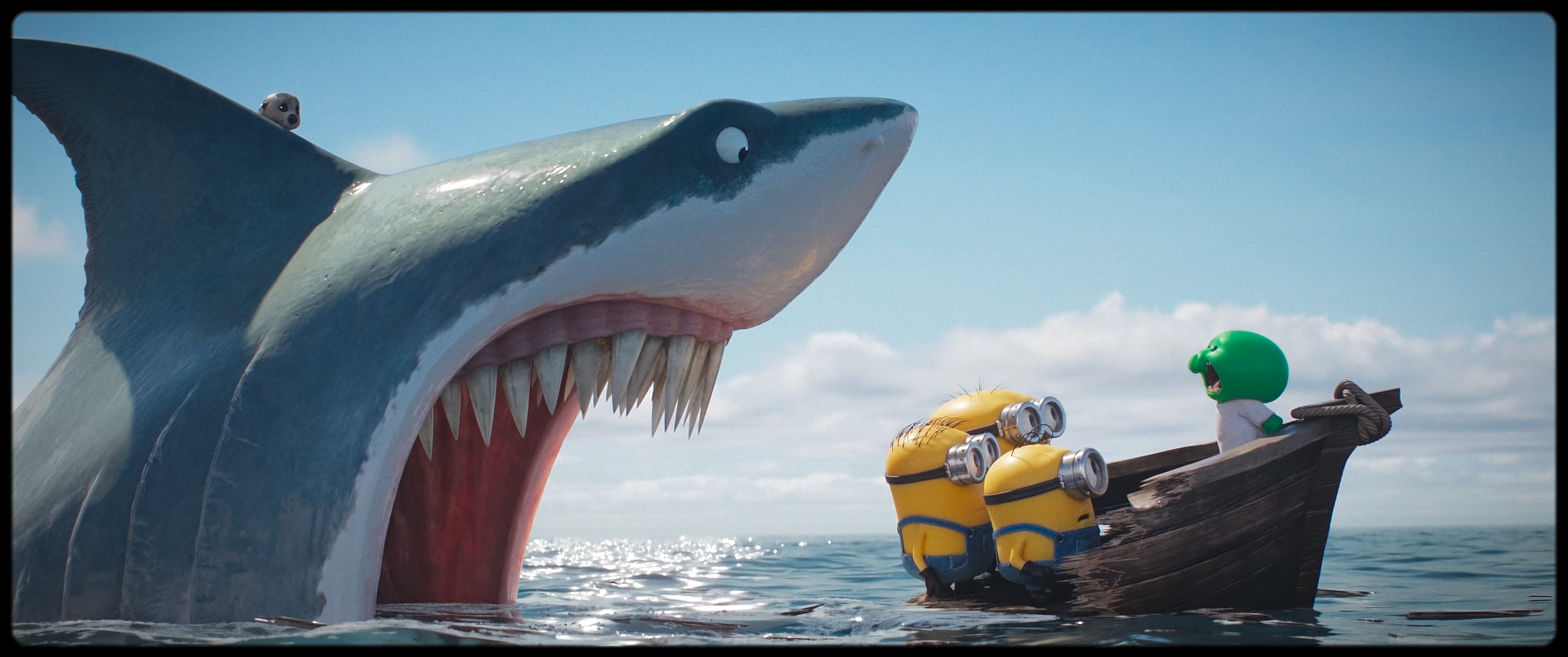 En el nuevo filme, los Minions tienen la intención de producir una película de terror.