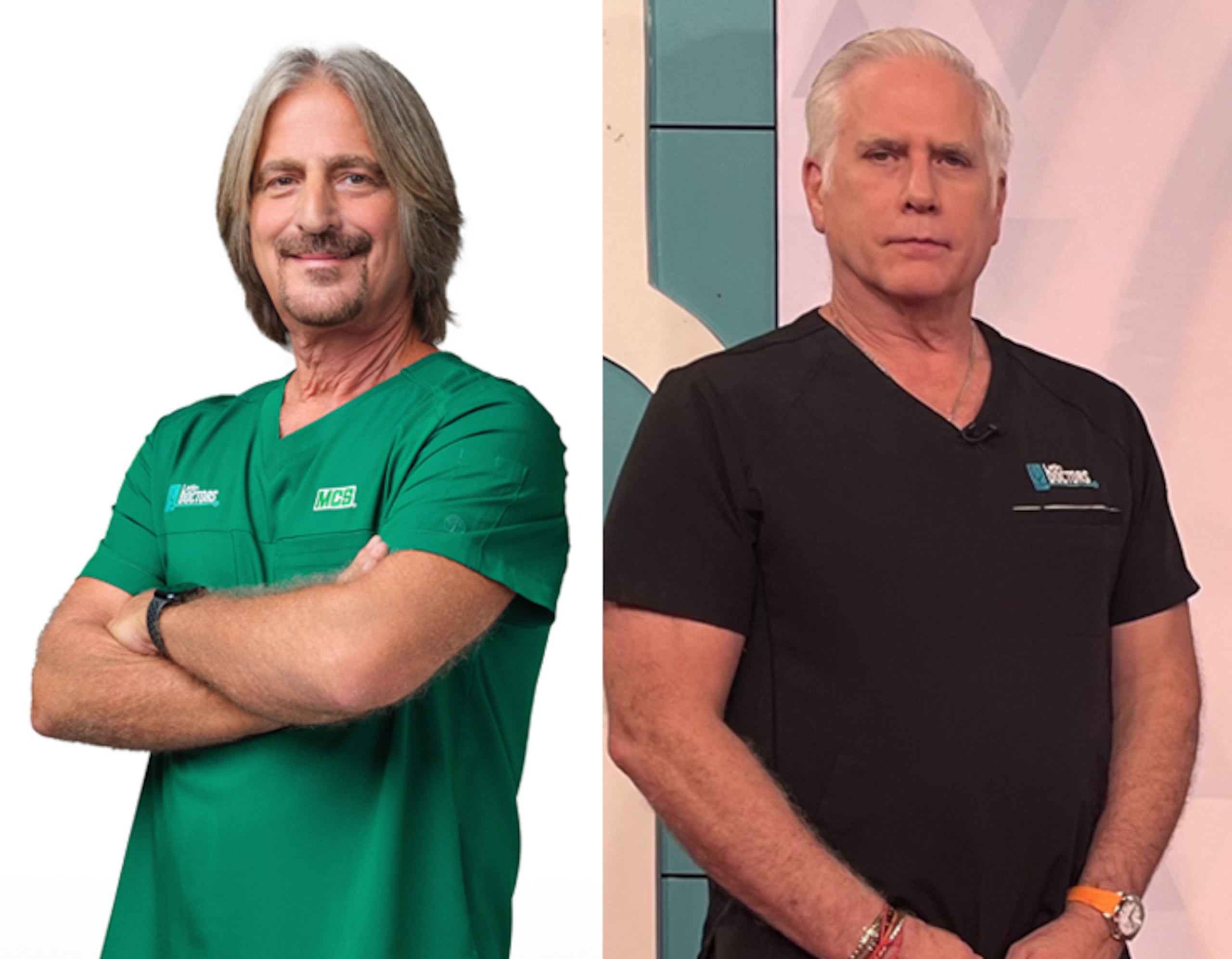 Izquierda, doctor José Álvarez-Romagosa, ginecólogo obstetra, miembro de los Latin Doctors y colaborador de MCS. Derecha, doctor Víctor Gordo, especialista en medicina interna y subdirector del Hospital Auxilio Mutuo.