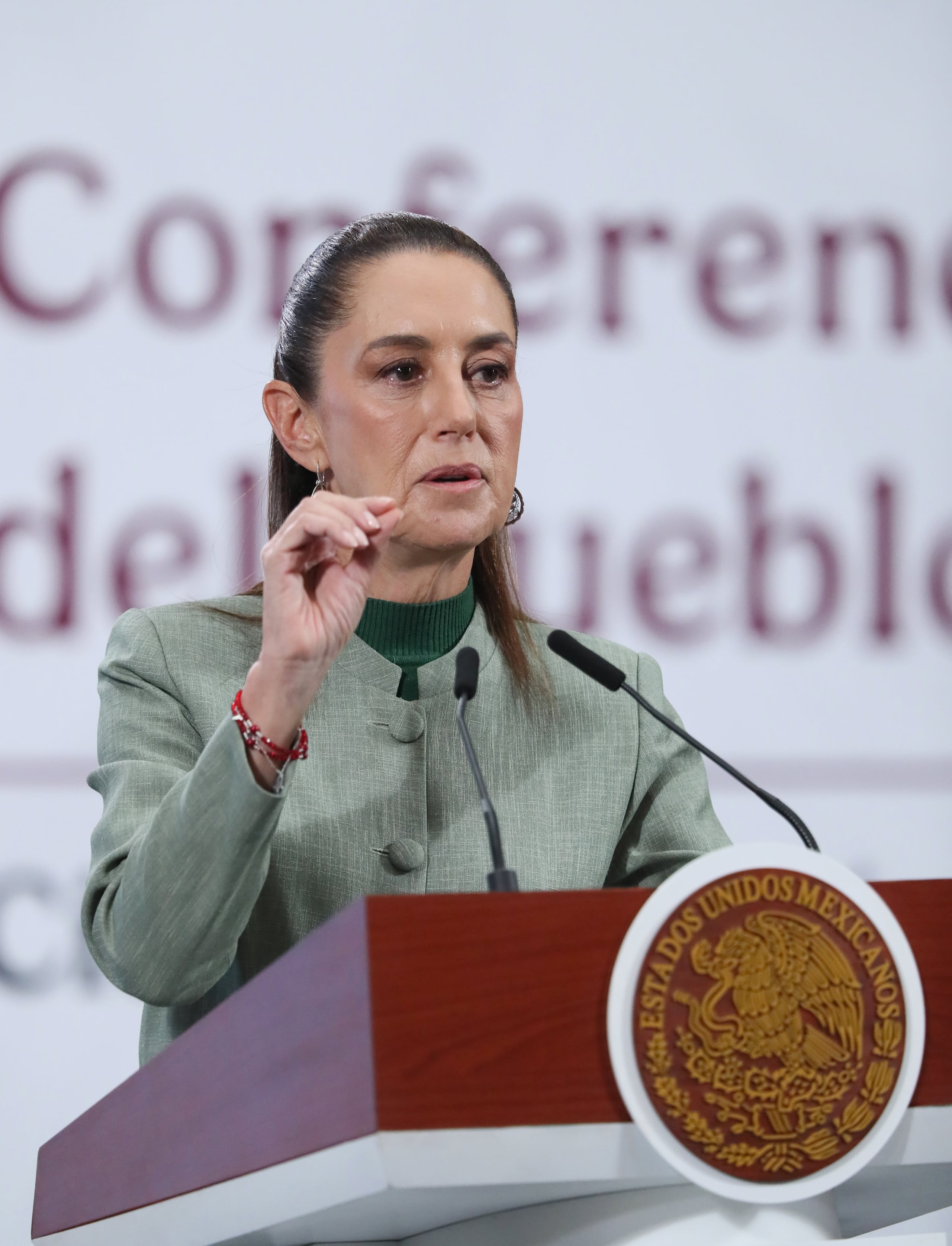Claudia Sheinbaum, presidenta de México.