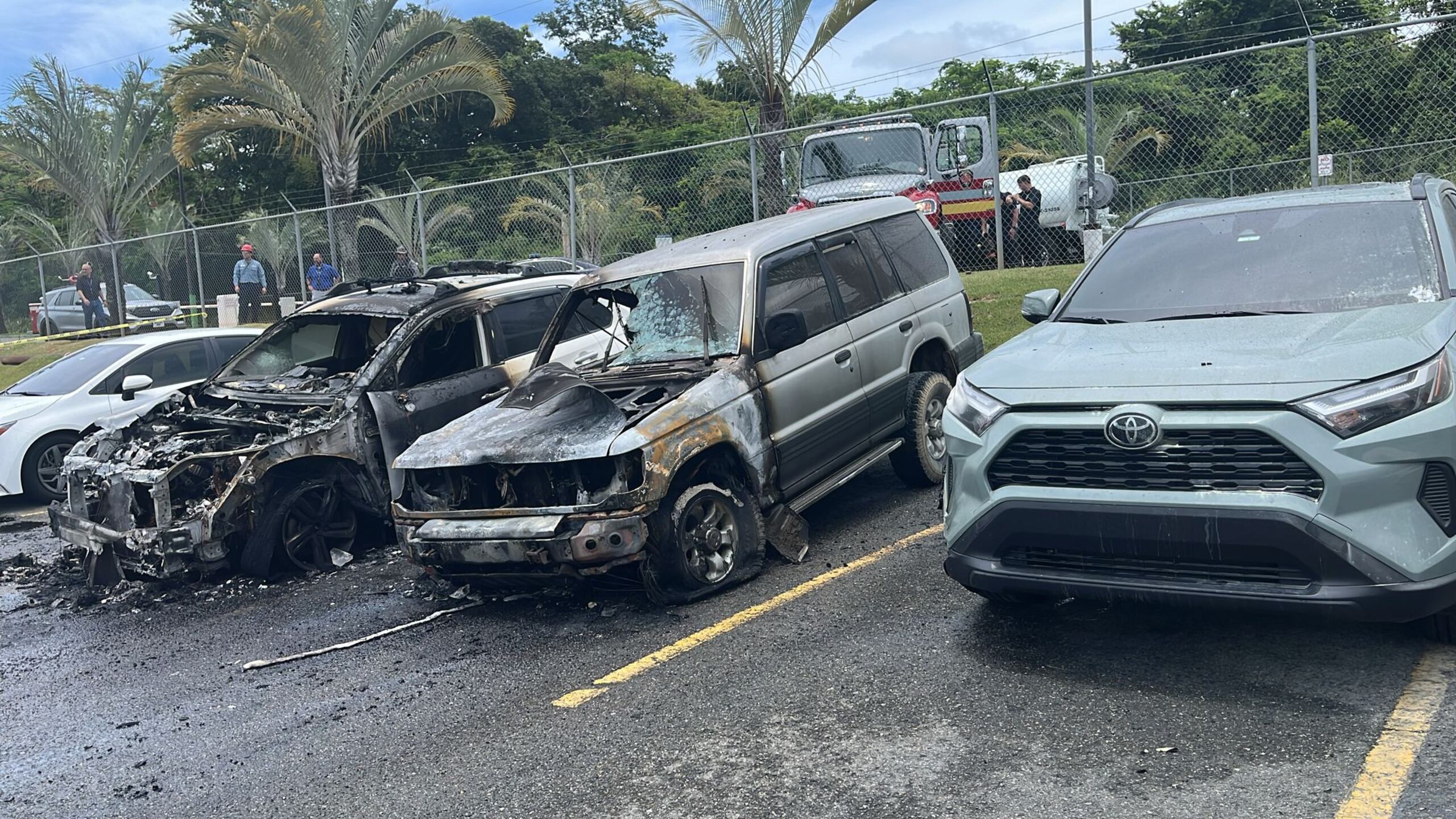 Los dueños de los autos estaban en diferentes citas médicas en el lugar.