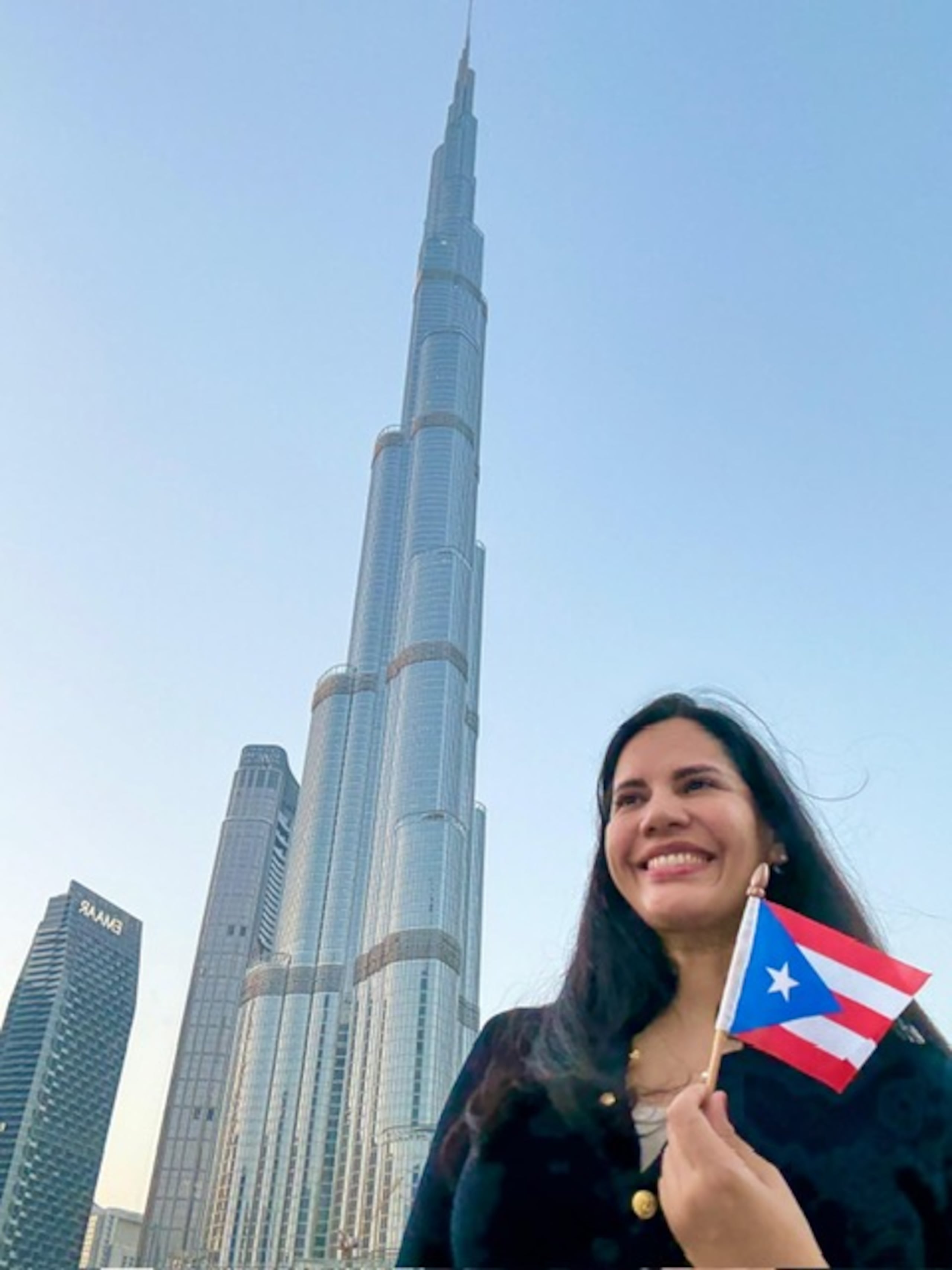 Doraliz E. Ortiz, boricua en Dubái
