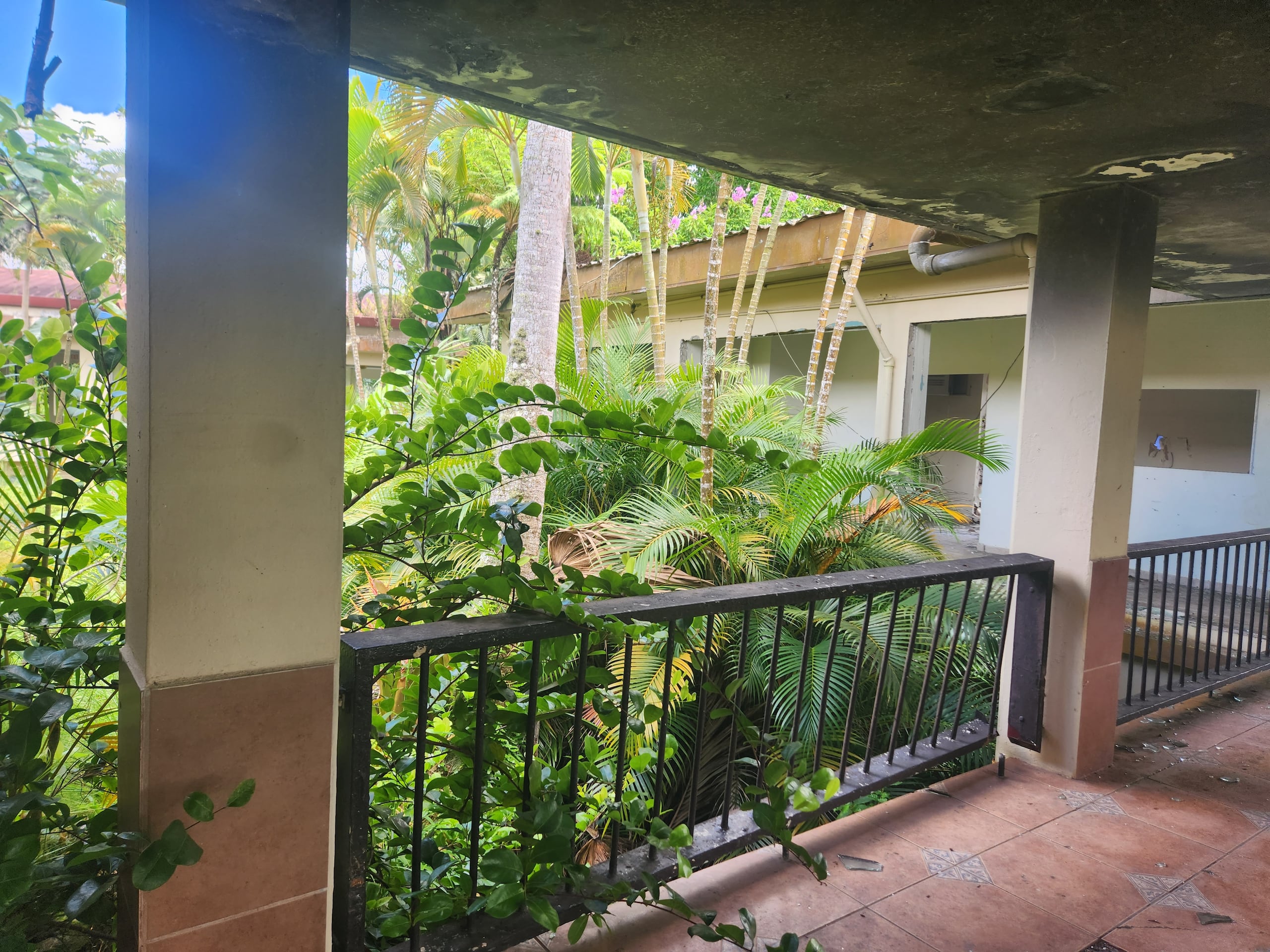 Estas son las condiciones actuales del Hotel Barranquitas.