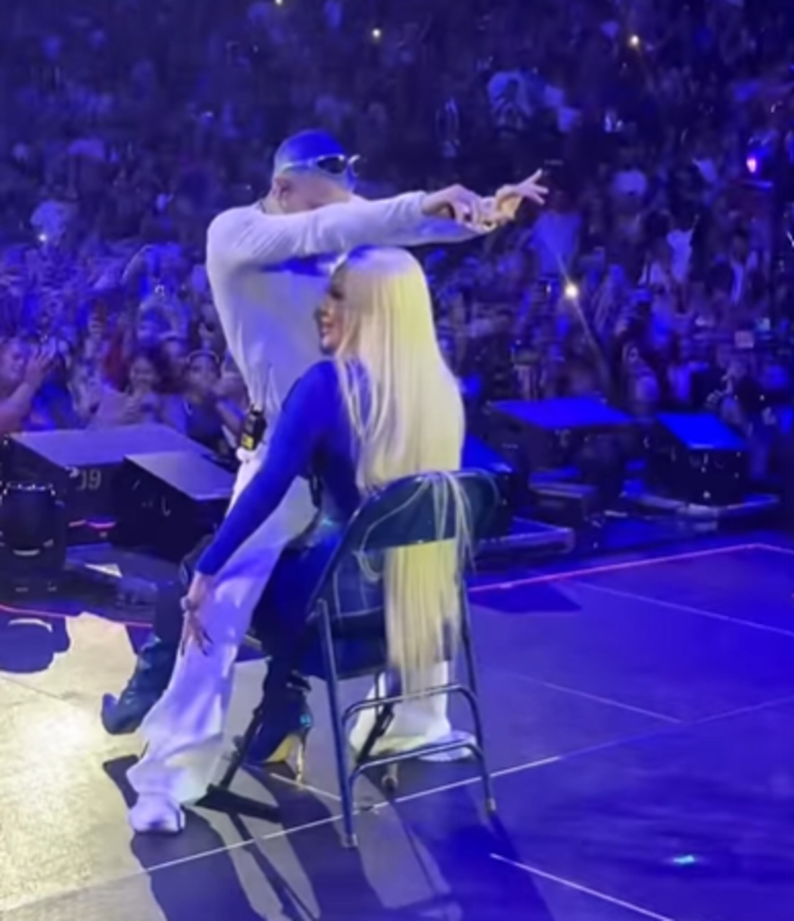 Ivy Queen y Rauw Alejandro.