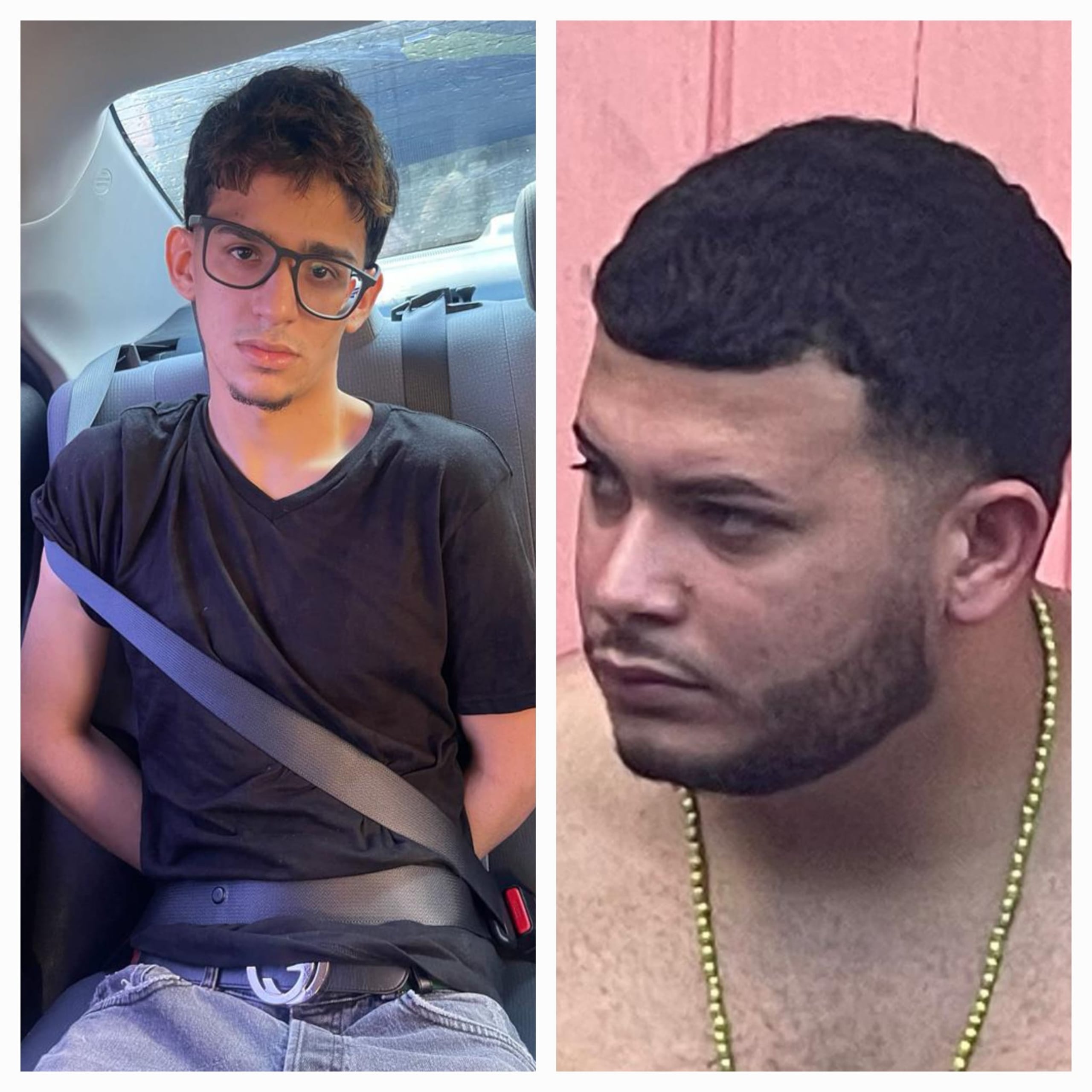 Osward Iván Oliveras Cardona y John Anthony Sánchez Irizarry fueron arrestados en Trujillo Alto.