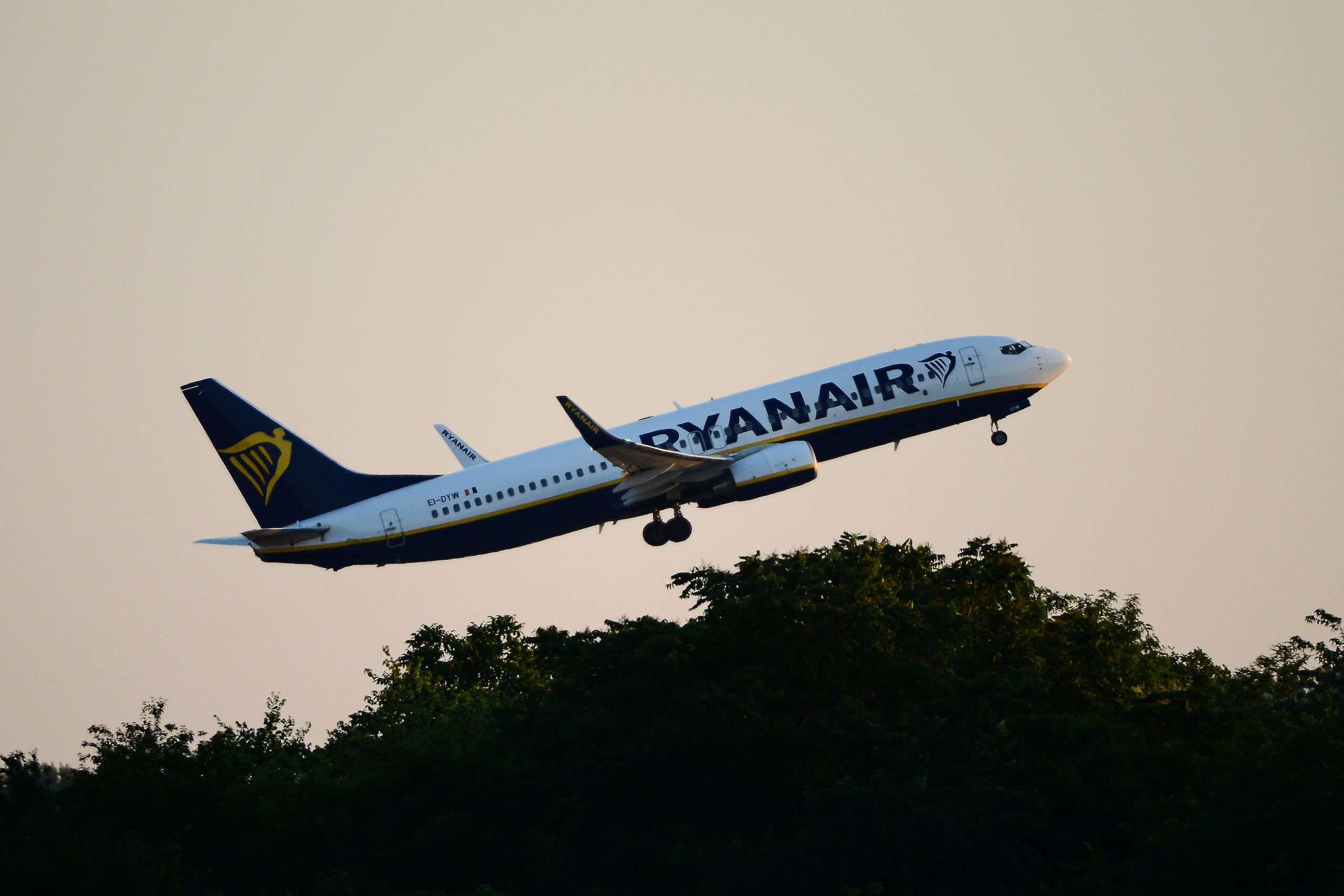 El vuelo fue de la aerolinea europea, Ryanair.