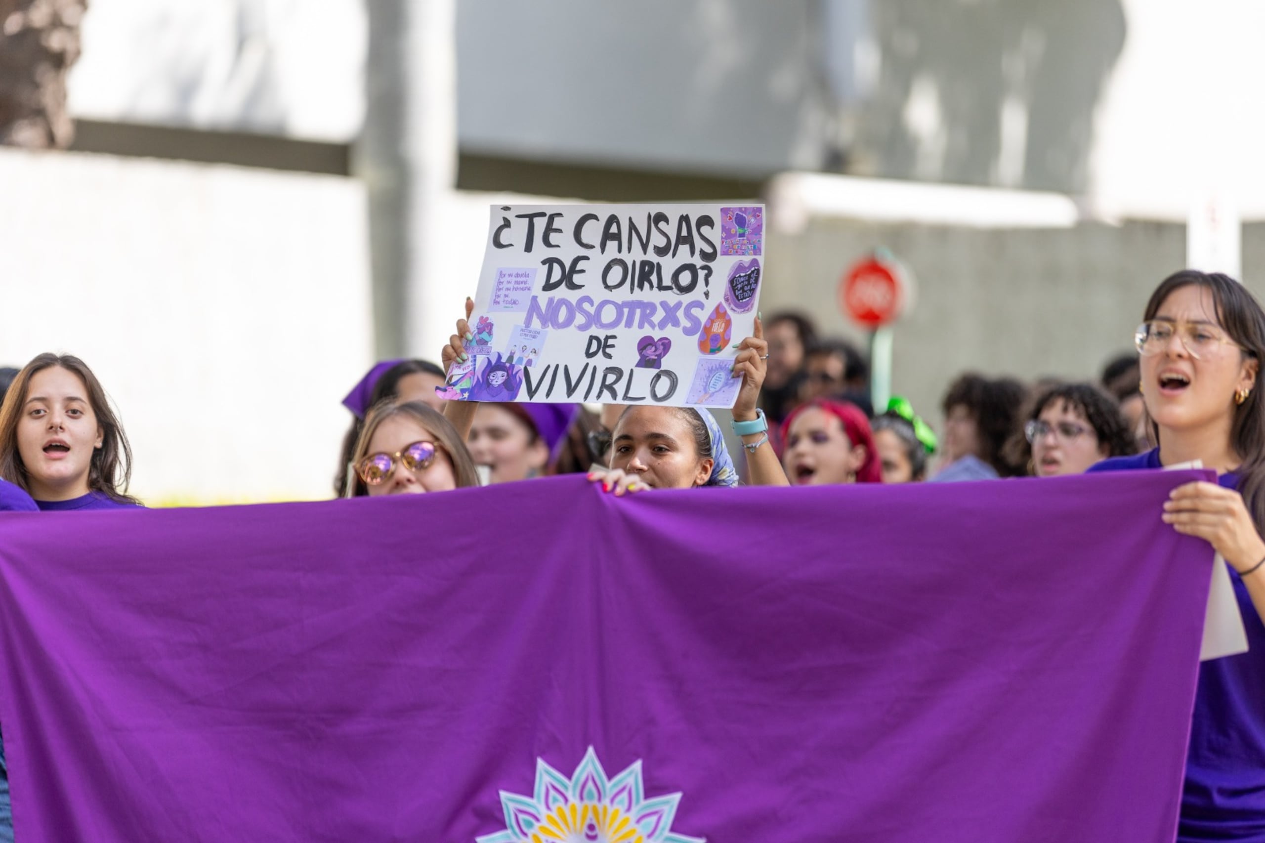 Participación de integrantes de SIEMPRE VIVAS Metro en una actividad reciente.