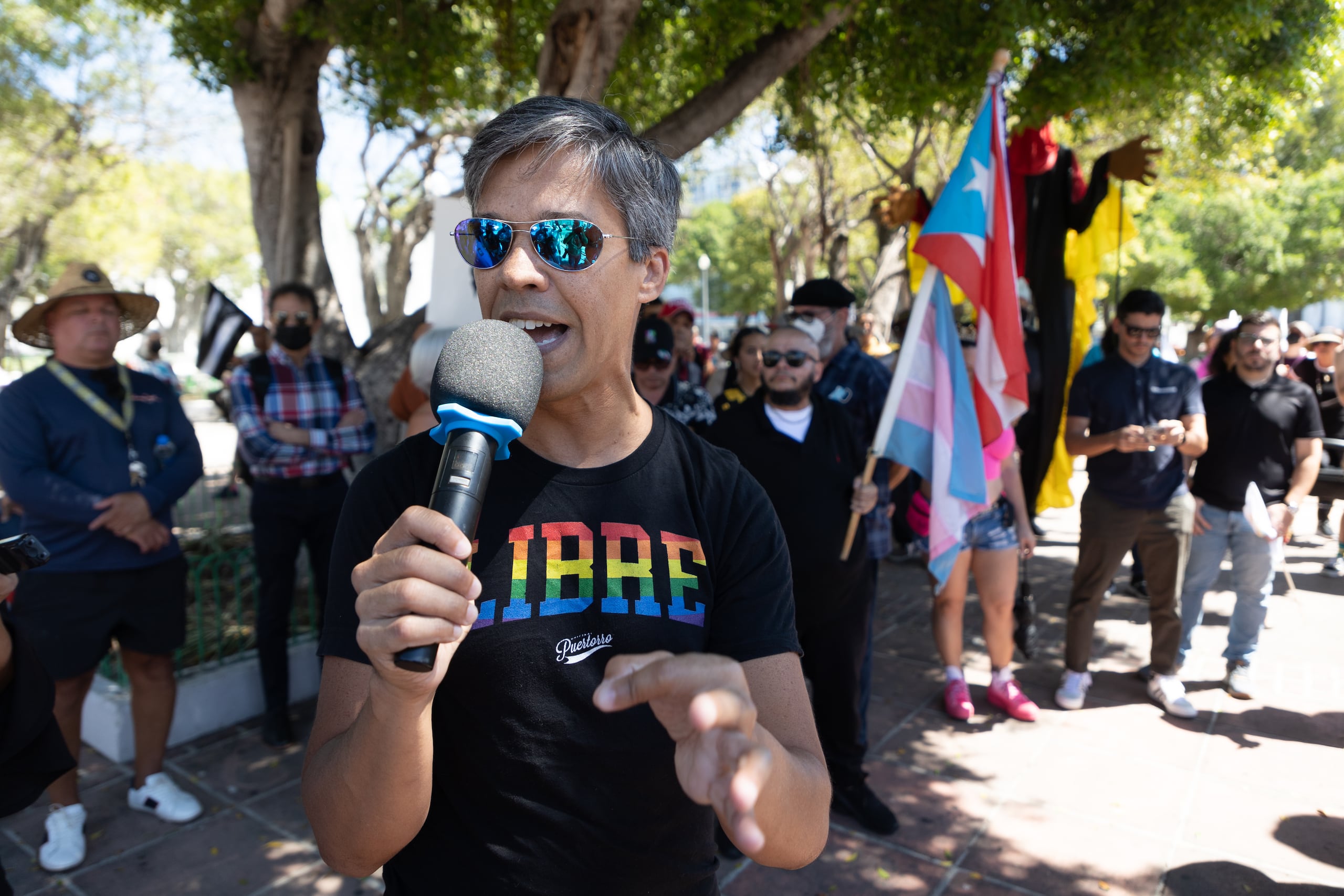 El activista Pedro Julio Serrano preside la Federación LGBTQ+ de Puerto Rico.