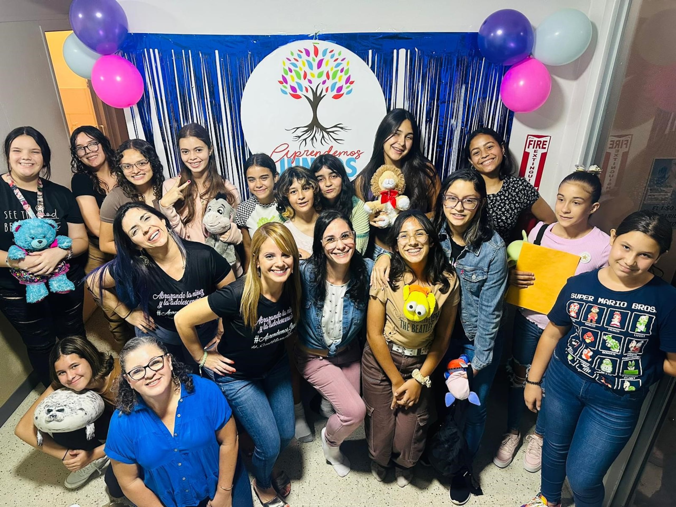 Unas 14 adolescentes participaron del taller en Quebradillas.