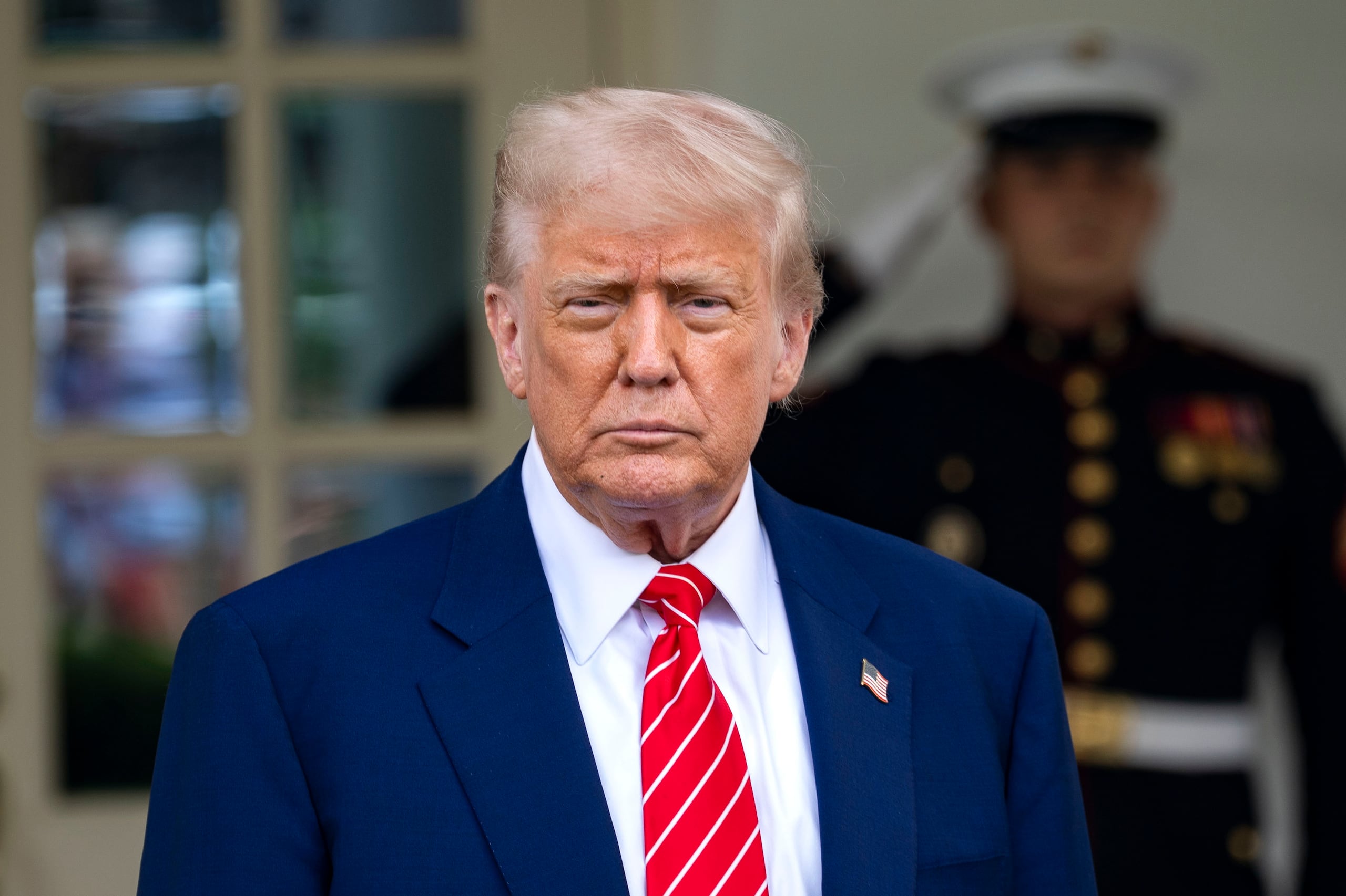 El presidente de Estados Unidos., Donald Trump. (EFE/EPA/BONNIE CASH / POOL)