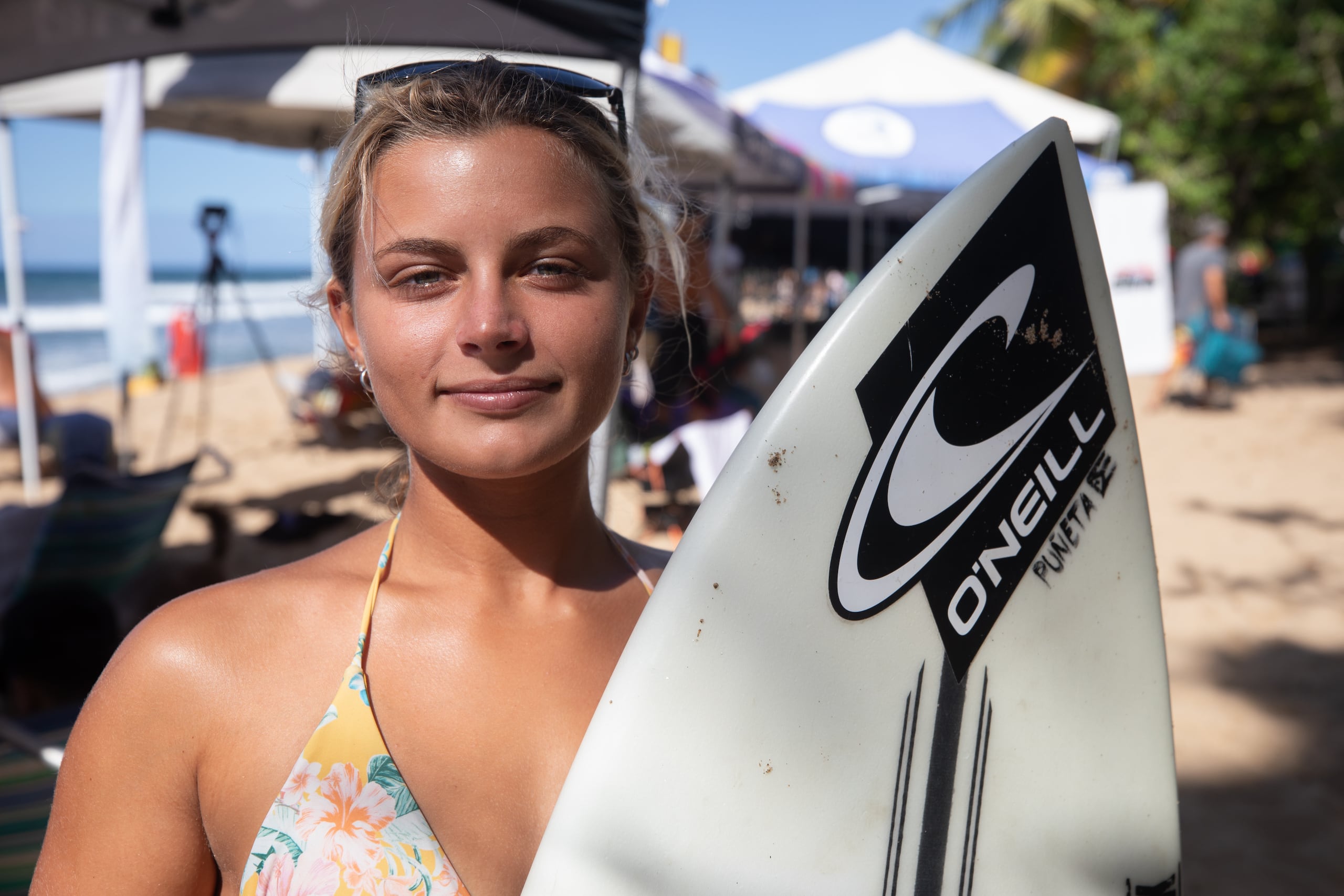 Mia Calderon, a la espera de la llamada al agua, arribó segunda en Domes y lidera el ranking nacional.