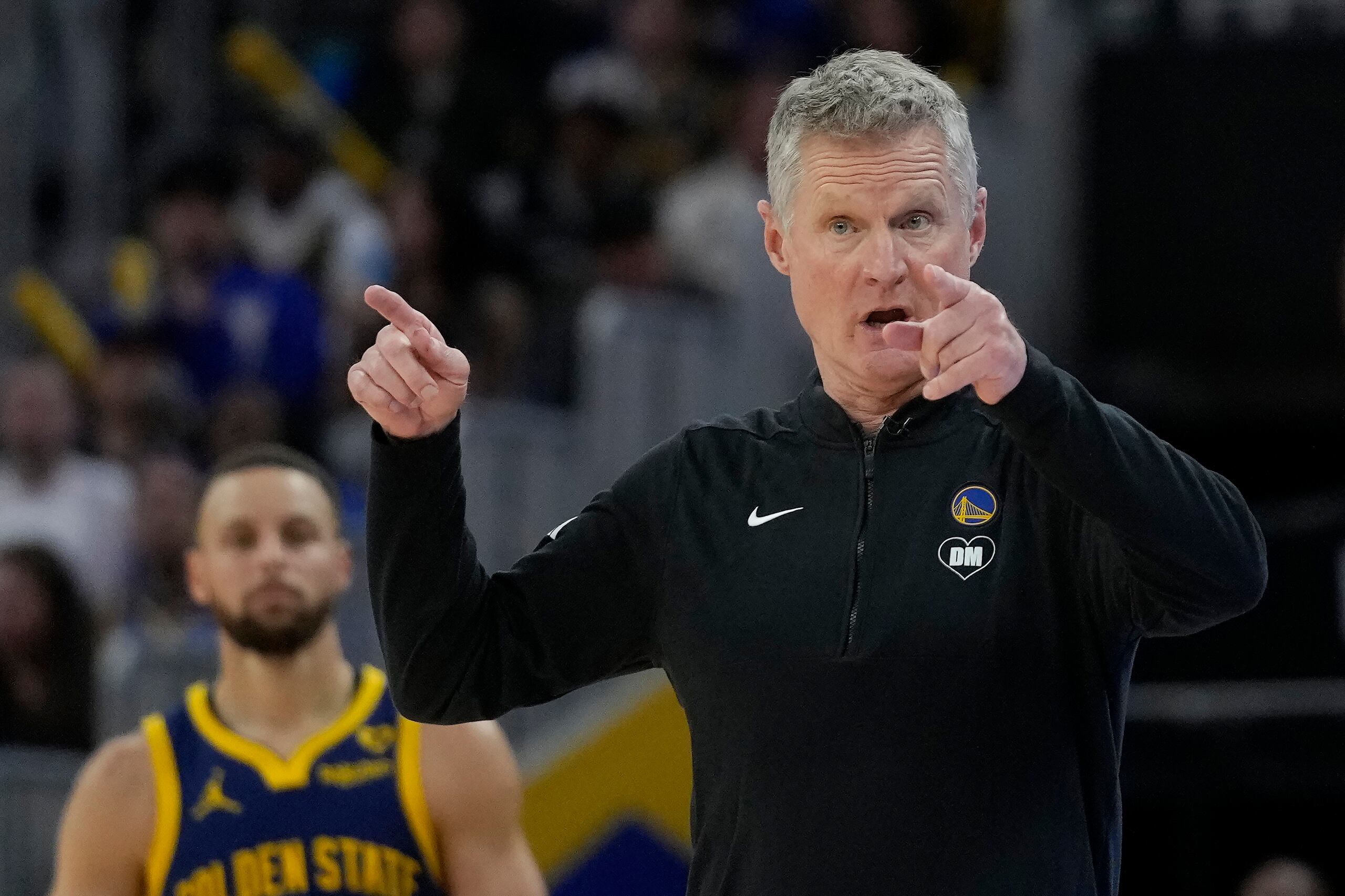 Steve Kerr, dirigente de los Warriors de Golden State.