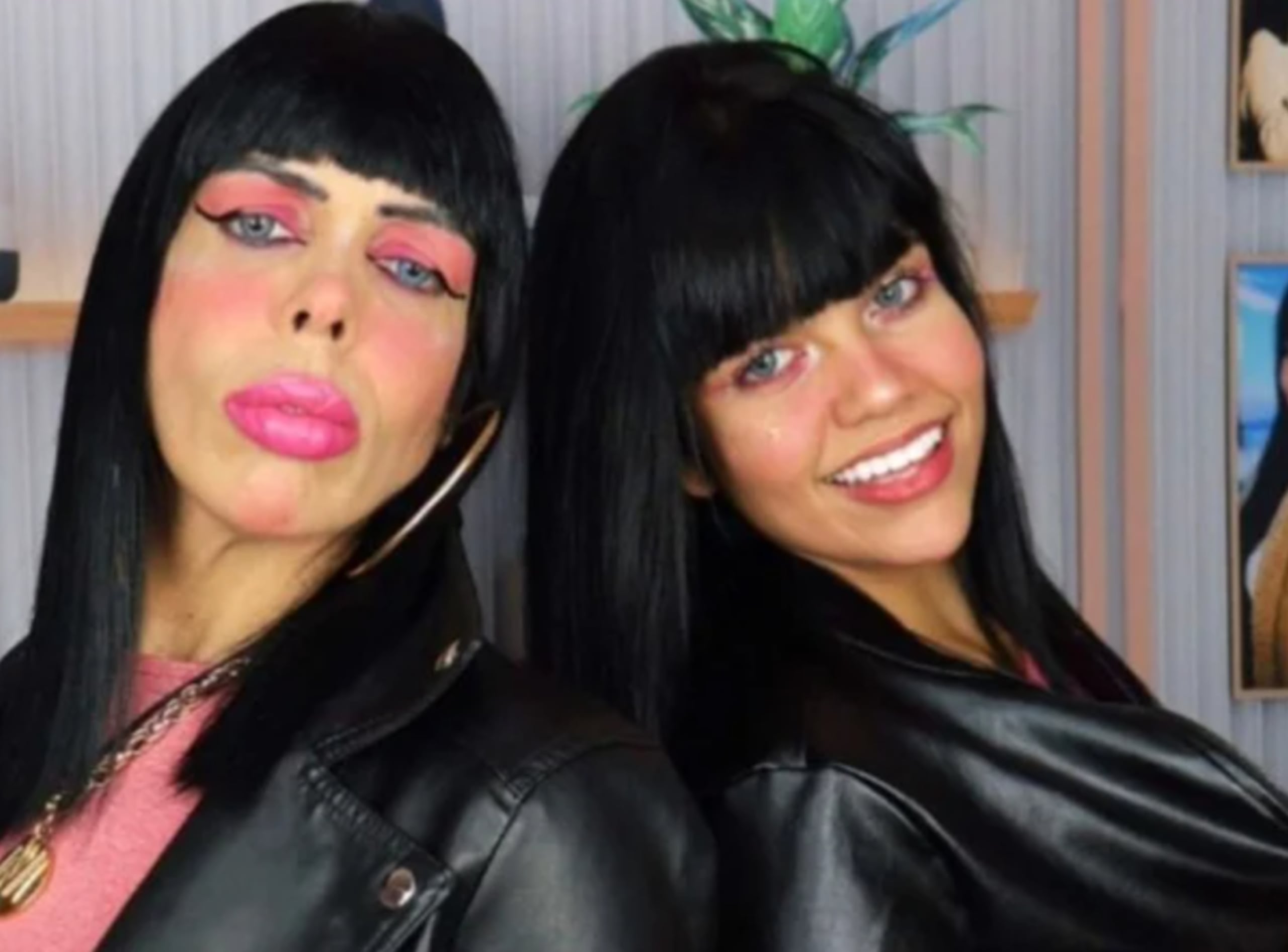 Kerollen y Nancy compartieron el contenido en Instagram, TikTok y YouTube.