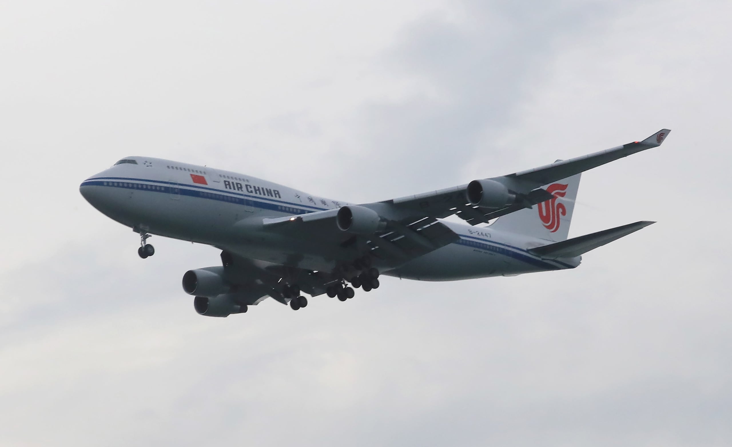 El suceso ocurrió en un avión de Air China.