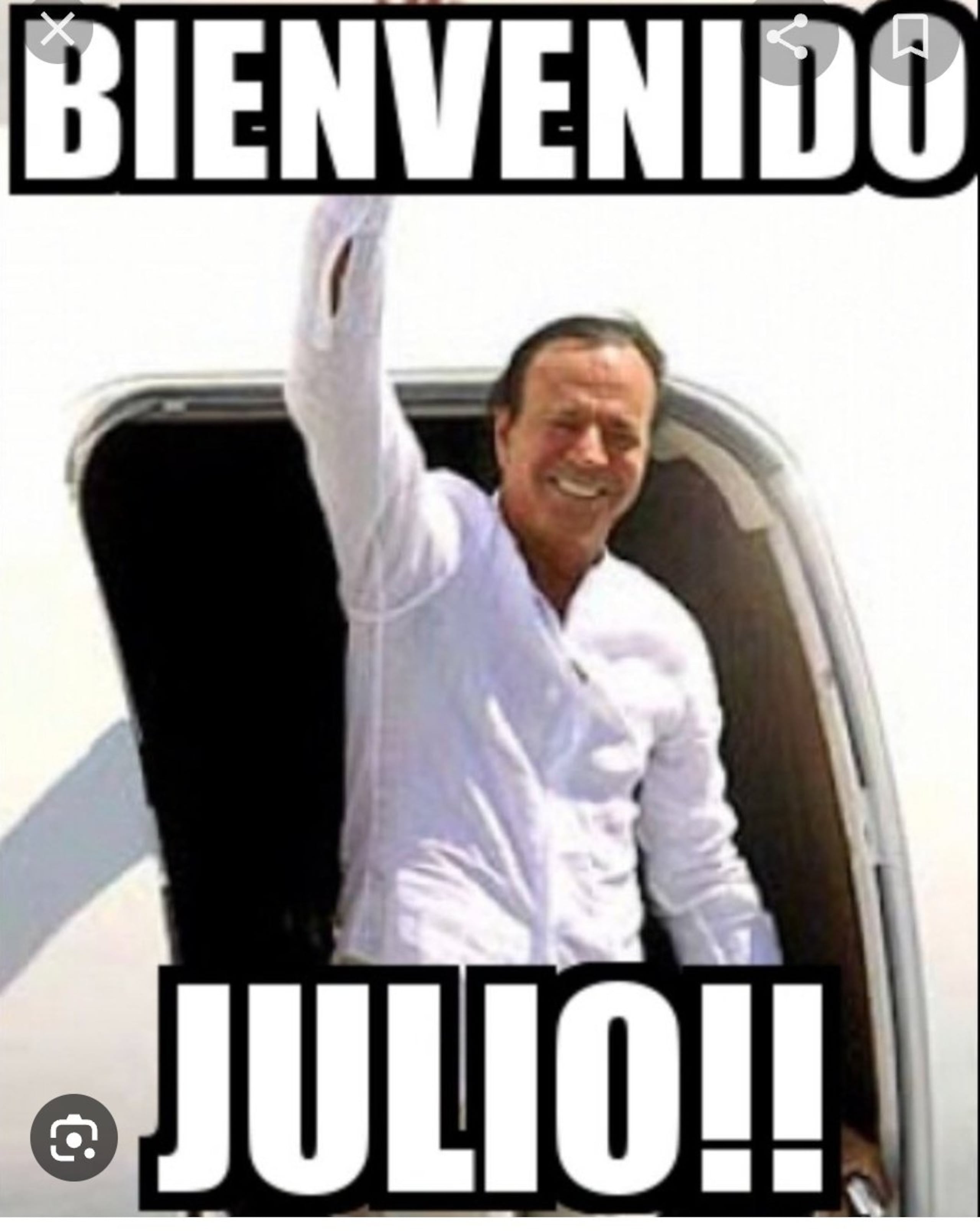 Los internautas dan rienda suelta a su imaginación con los memes relacionados al mes de julio y el cantante Julio Iglesias.