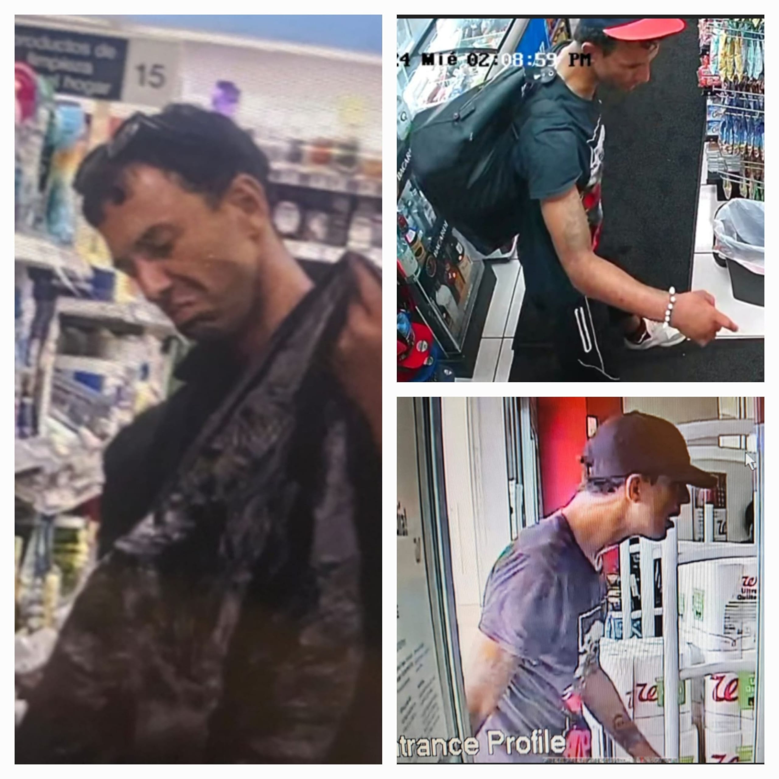 Las autoridades solicitaron la ayuda de la ciudadanía para el arresto de este individuo sospechoso de robos en Carolina. Si lo ha visto llame al (787) 768-7810 extensión 1610.
