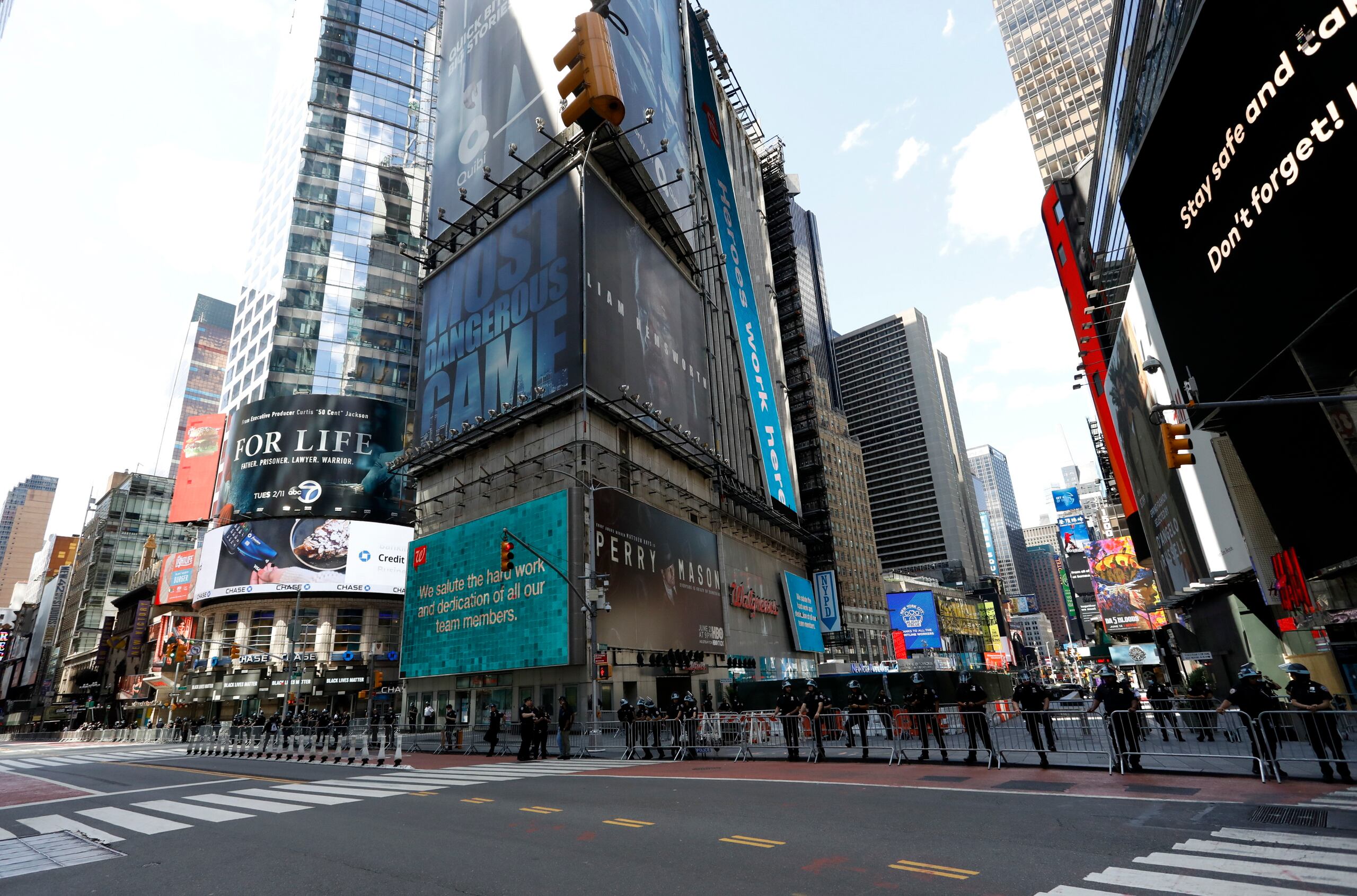 Vista de Times Square, en Nueva York.