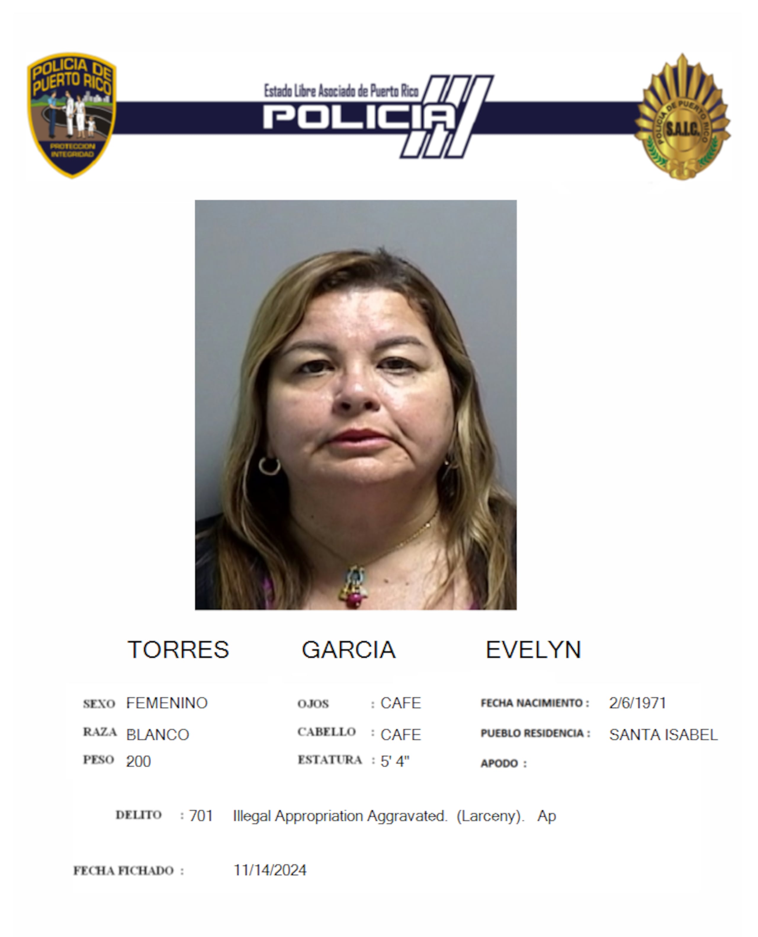 Evelyn Torres García, propietaria junto a su esposo de la empresa Modern Home’s Gallery Inc., fue acusada por apropiación ilegal.