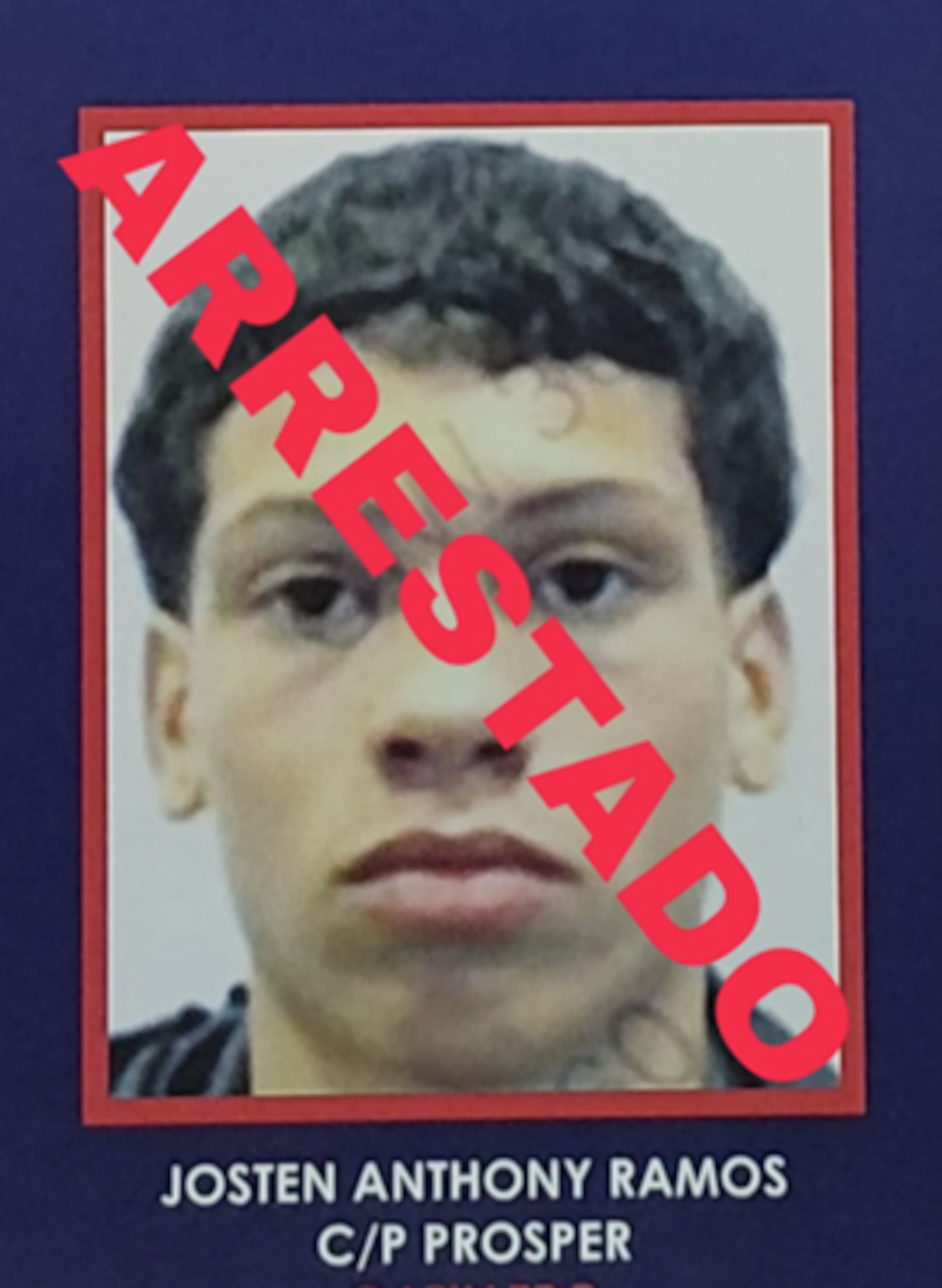 El fugitivo federal, Josten Anthony Ramos, de 18 años, conocido como “Prosper”, fue arrestado en el residencial Luis Llorens Torres.