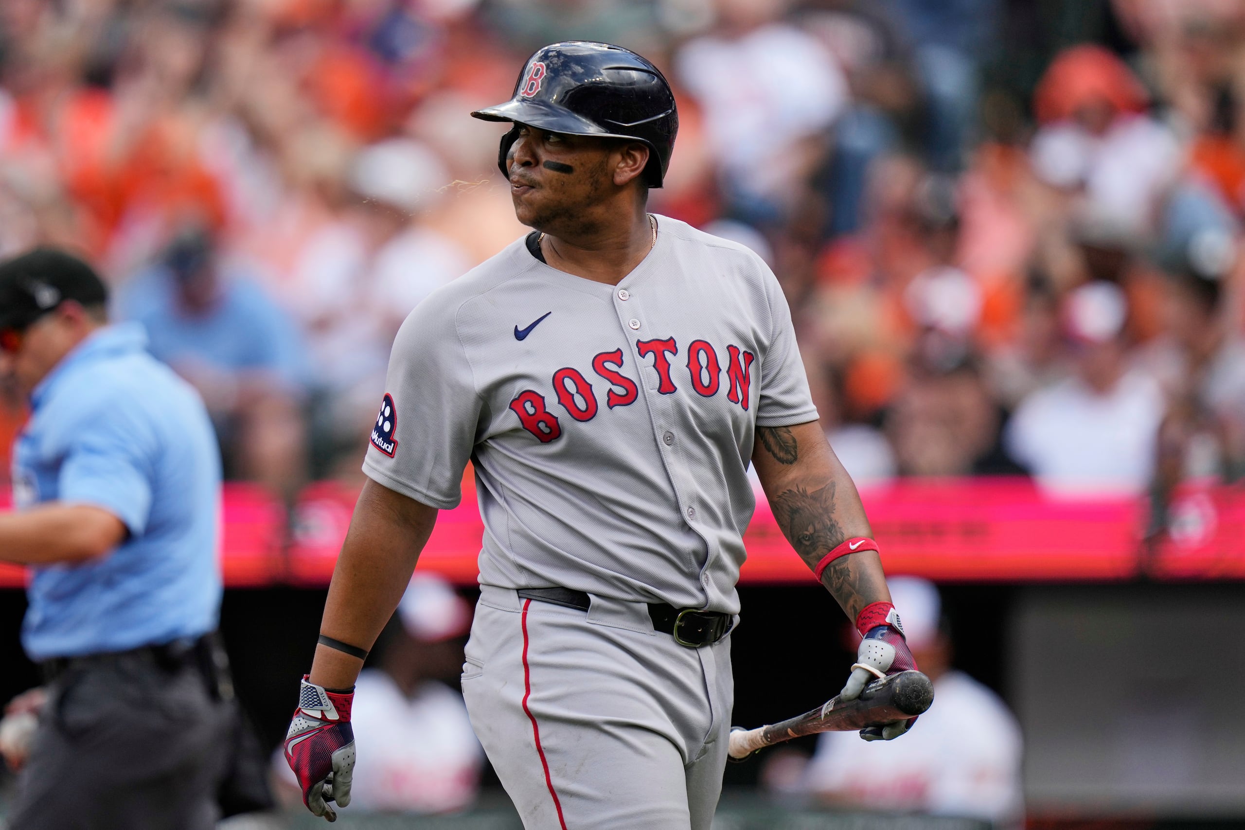 Rafael Devers sigue en su desastroso inicio de temporada.