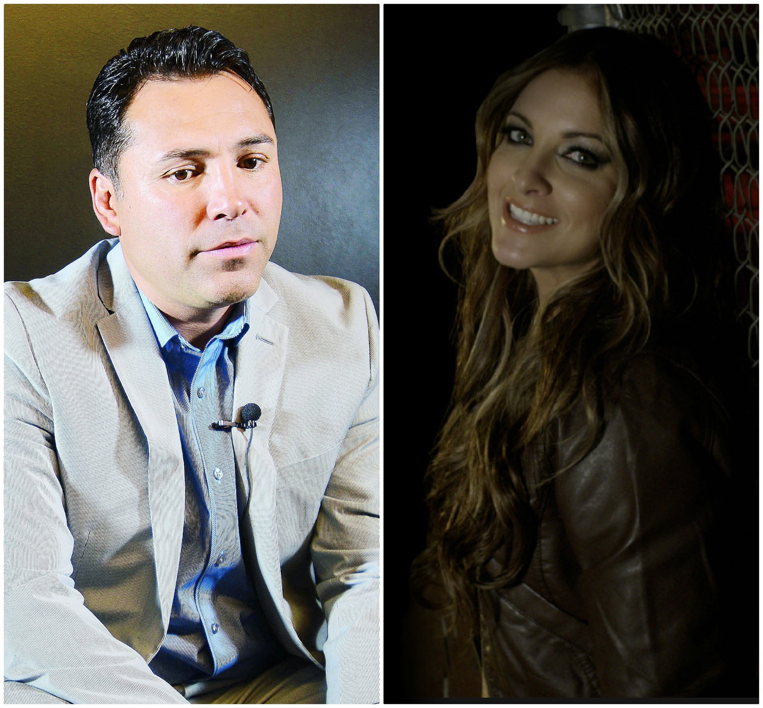 Oscar de la Hoya y Millie Corretjer se casaron en el 2001.