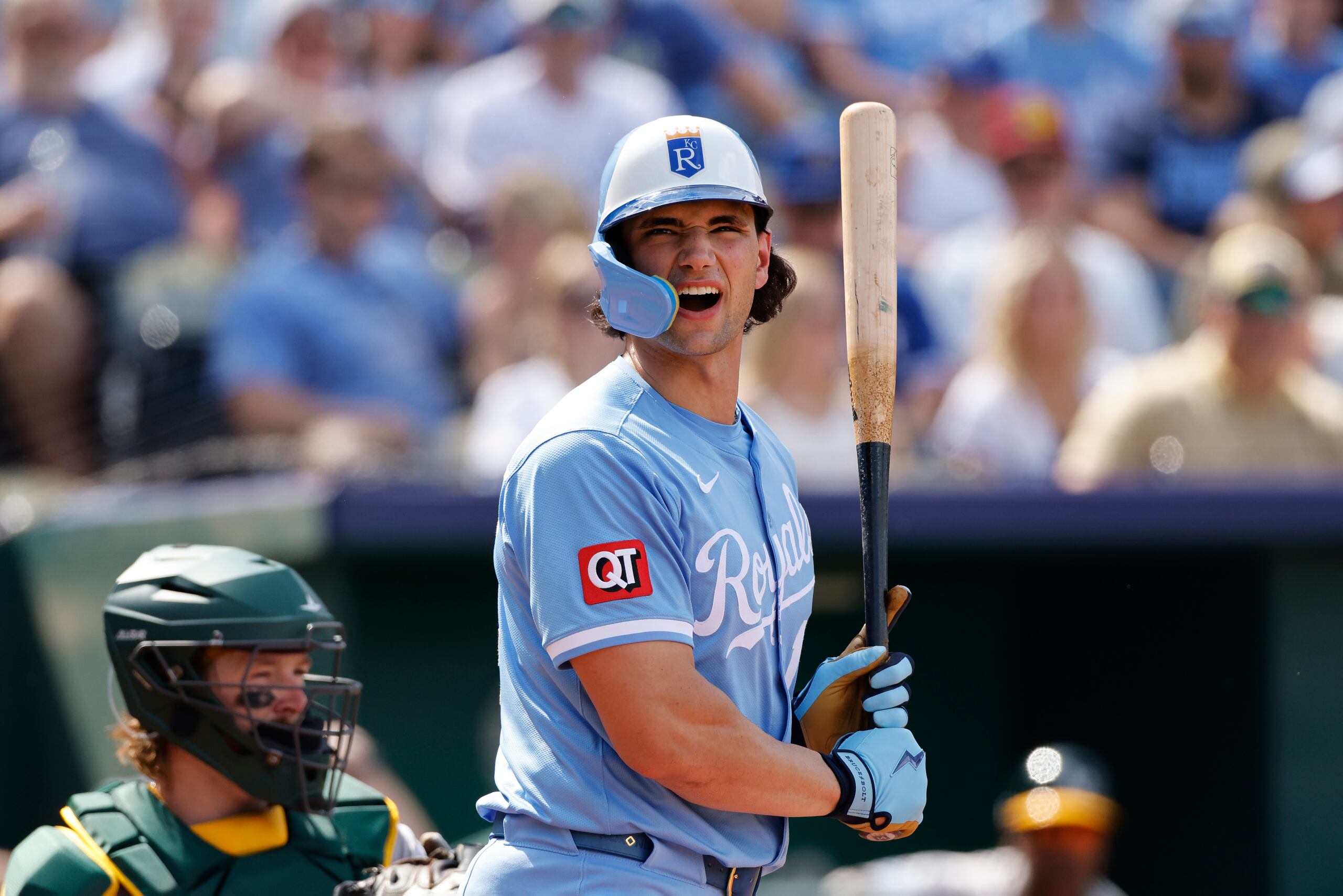 Jac Caglianone promedia .209 en 11 duelos.