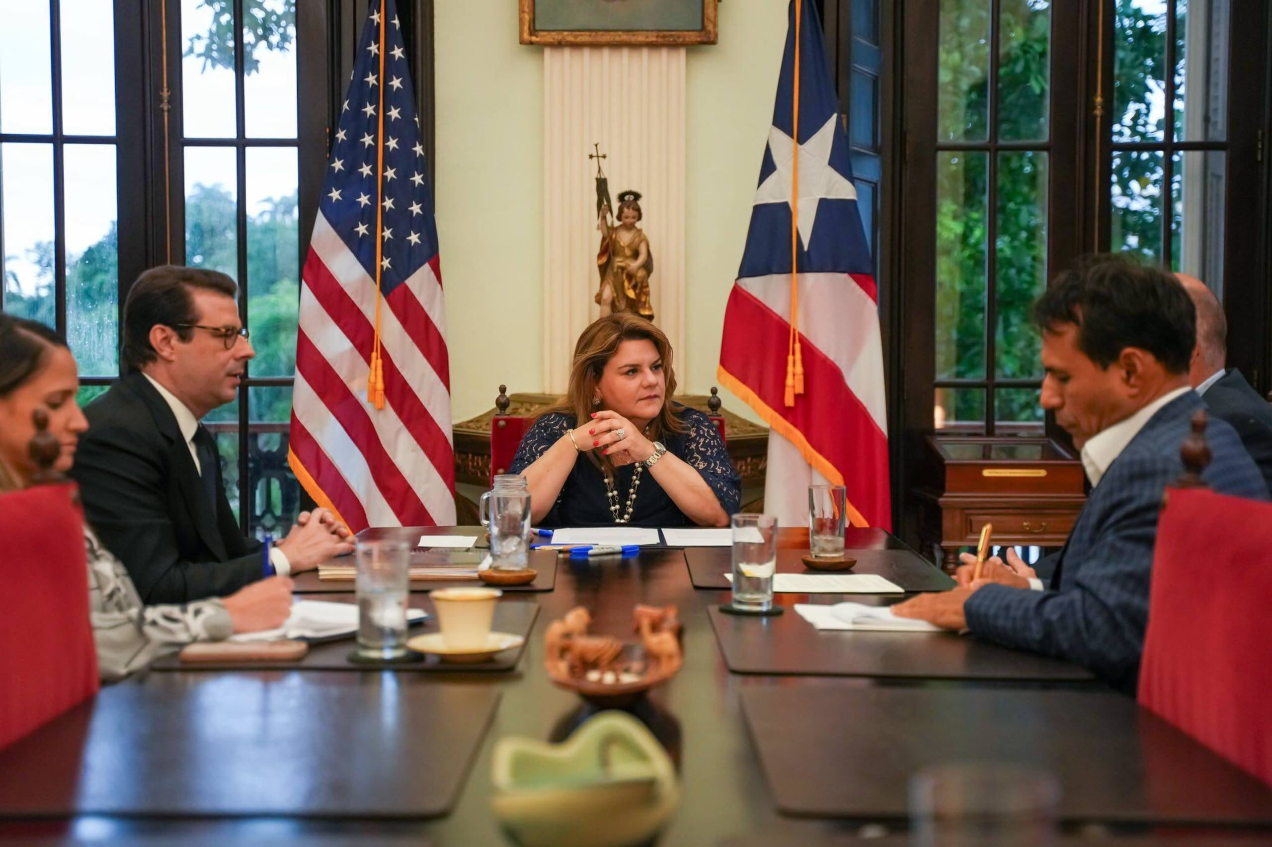 Mujica no se expresó sobre a la nueva propuesta de la gobernadora de ofrecer un cheque de alivios contributivos.