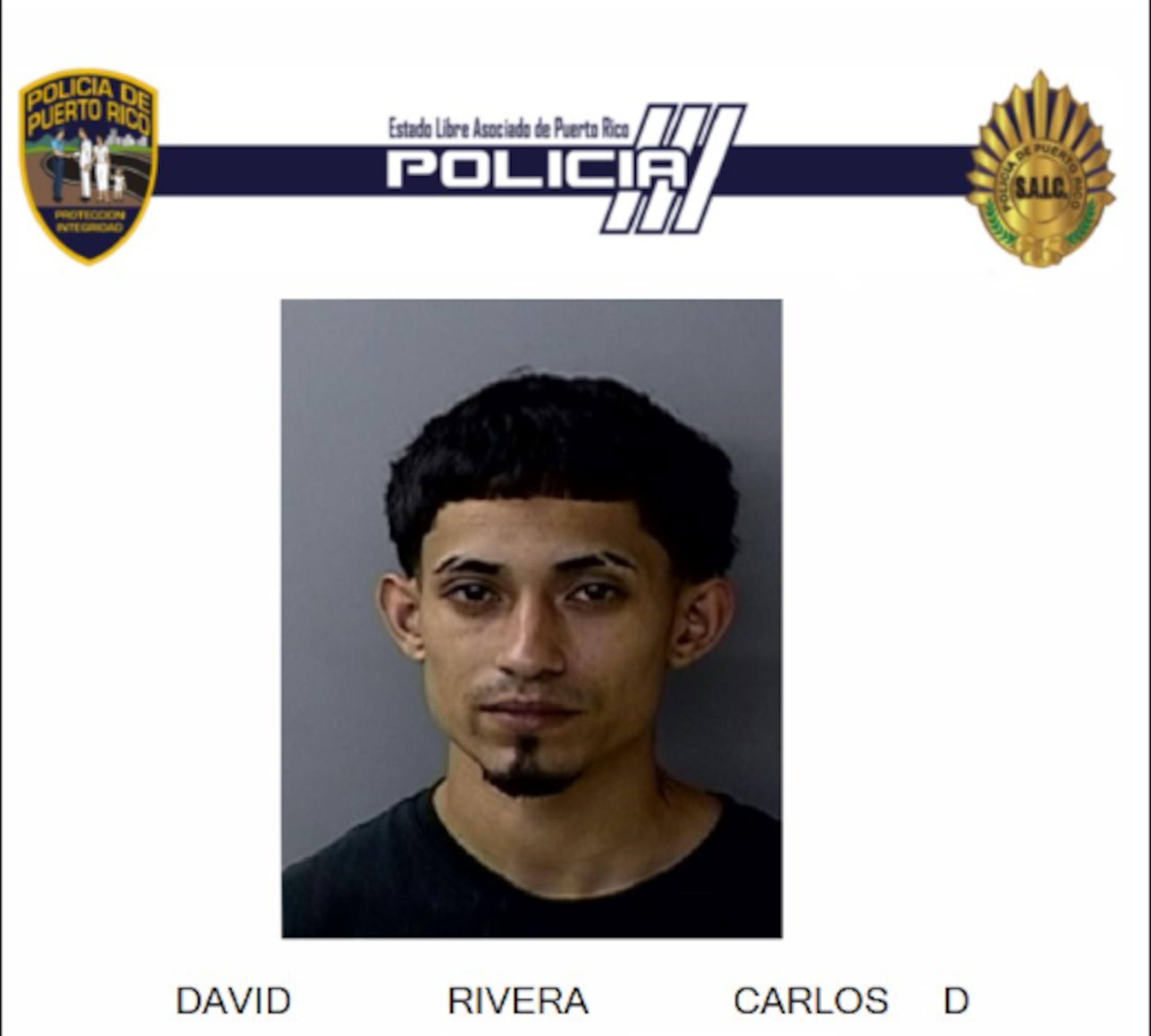 Carlos David Rivera, uno de los hermanos imputado de secuestrar un menor de edad en San Sebastián.