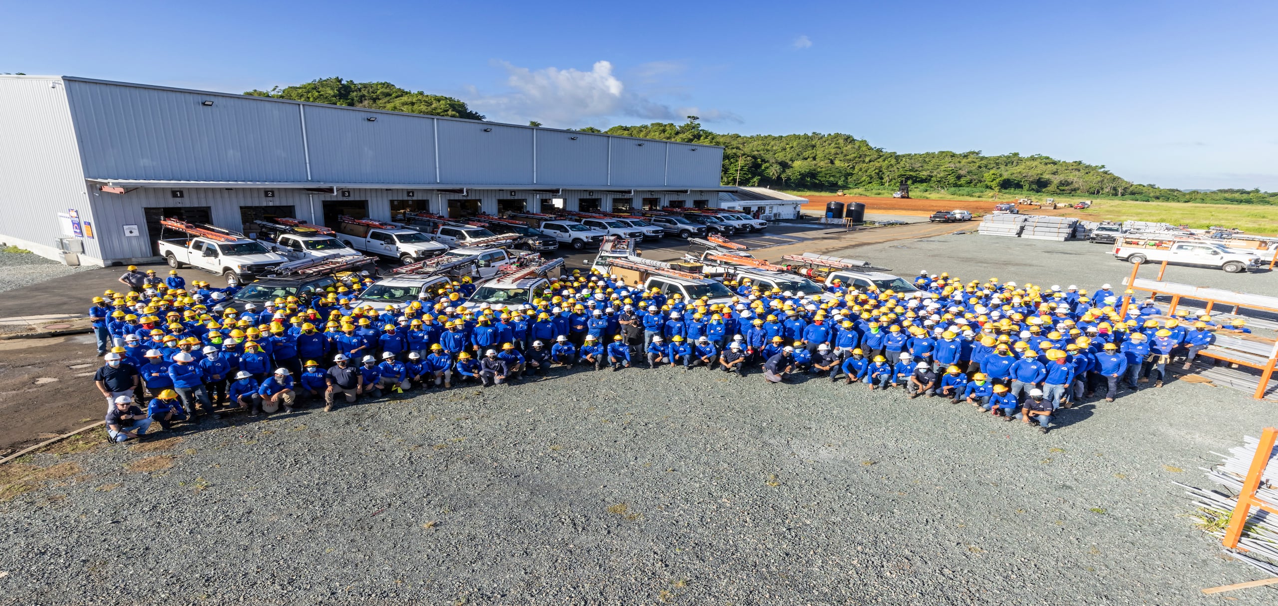 Grupo de técnicos de WindMar Home.
