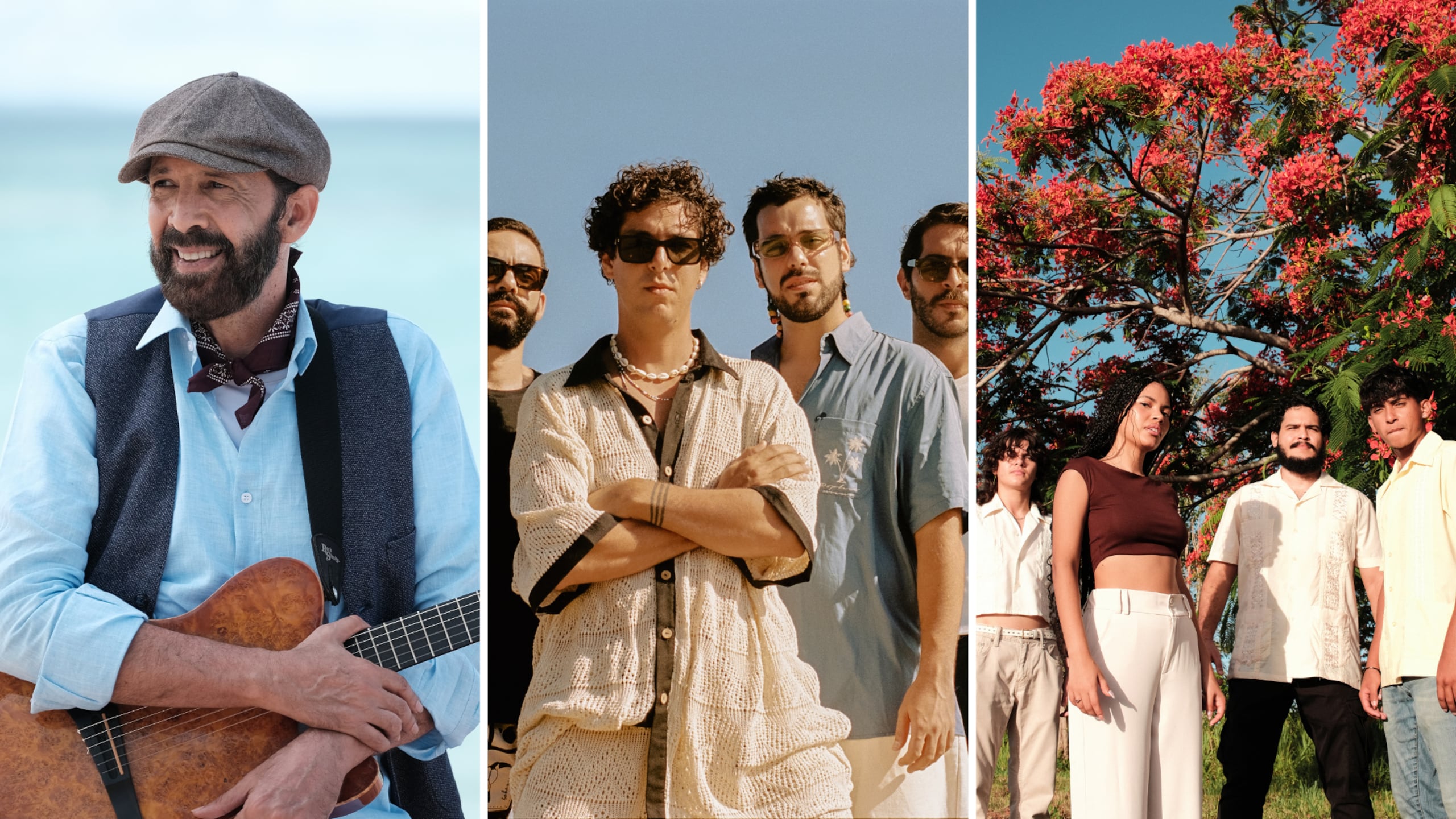 Las presentaciones musicales estarán a cargo de Juan Luis Guerra, Rawayana y Chuwi.