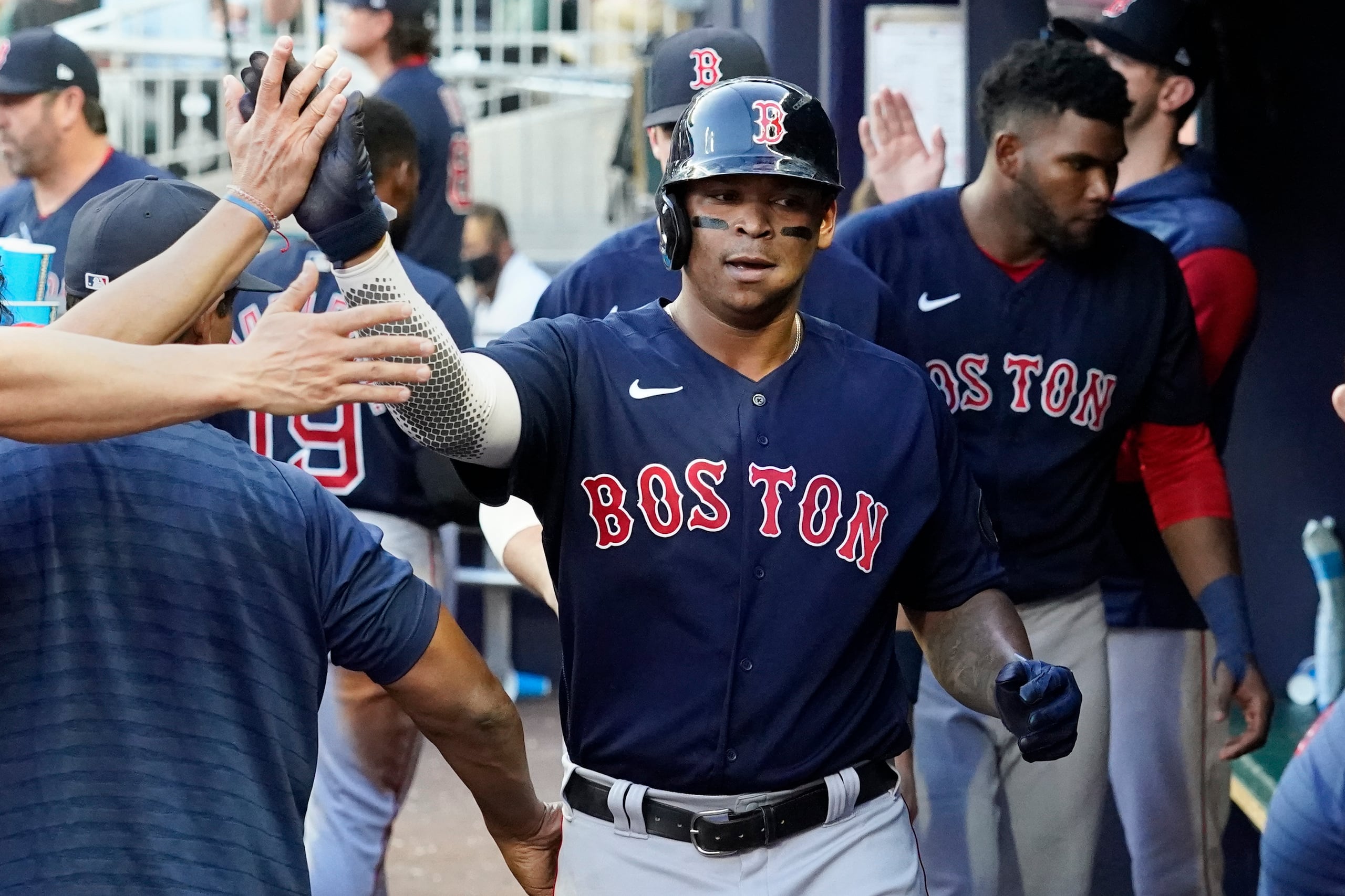 El tercera base Rafael Devers.