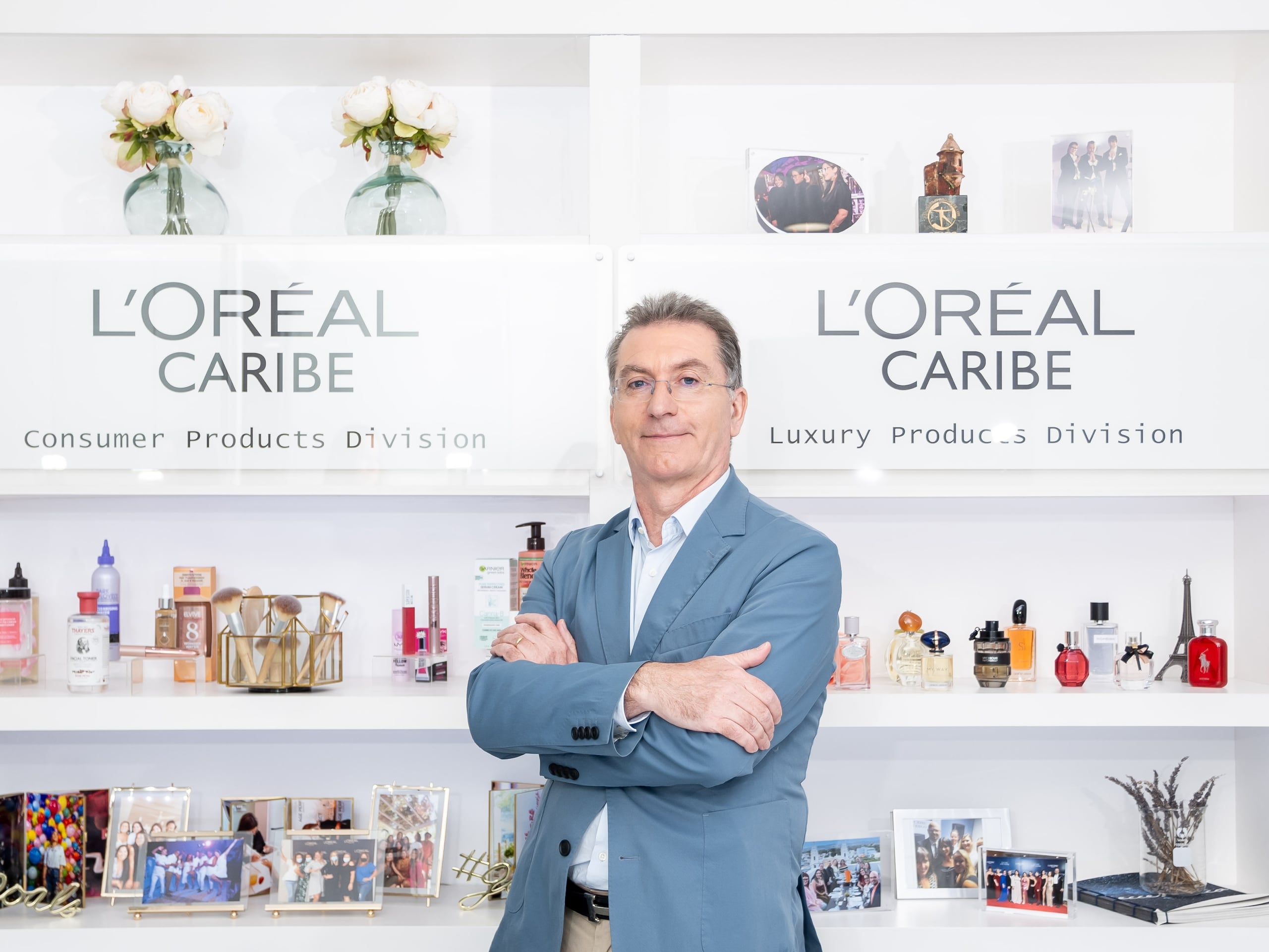 Gilles Delaunay, gerente general de L’Oréal Caribe.