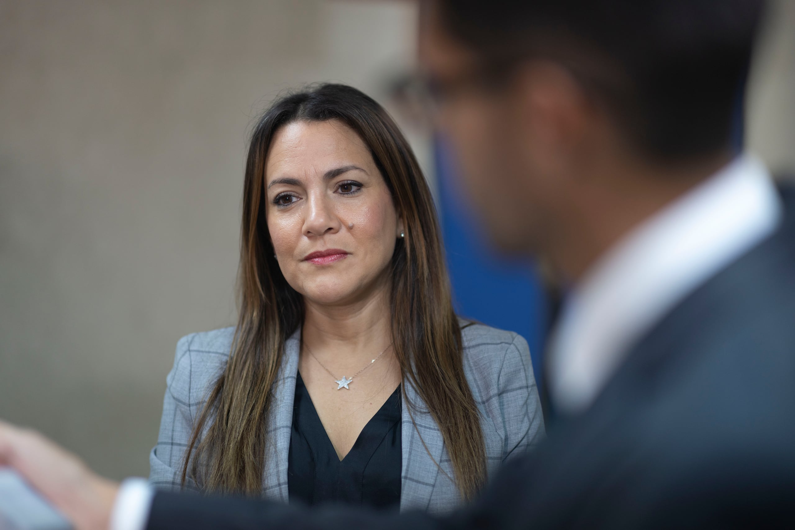 En la foto lcda. Vanessa Santo Domingo 
  
FOTO POR: 
Xavier Araújo / GFR Media 
xavier.araujo@gfrmedia.com