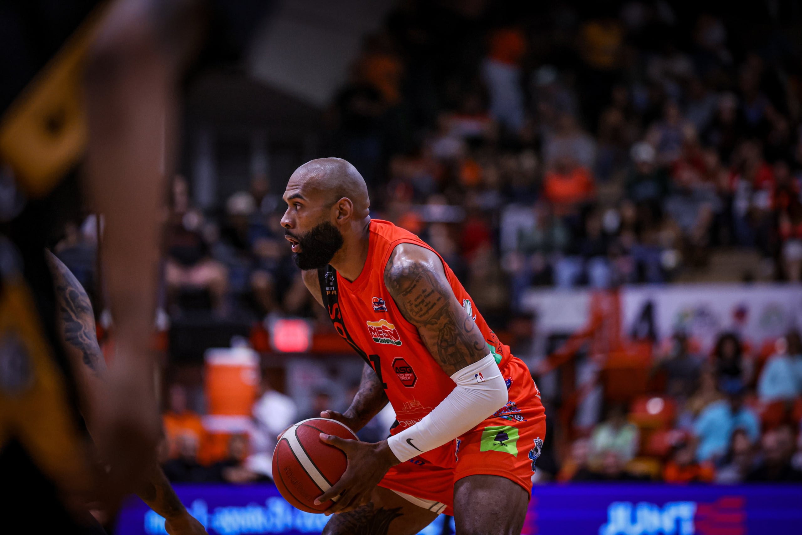 El refuerzo de los Atléticos de San Germán, Tony Bishop, anotó el martes 11 puntos frente a los Piratas de Quebradillas.