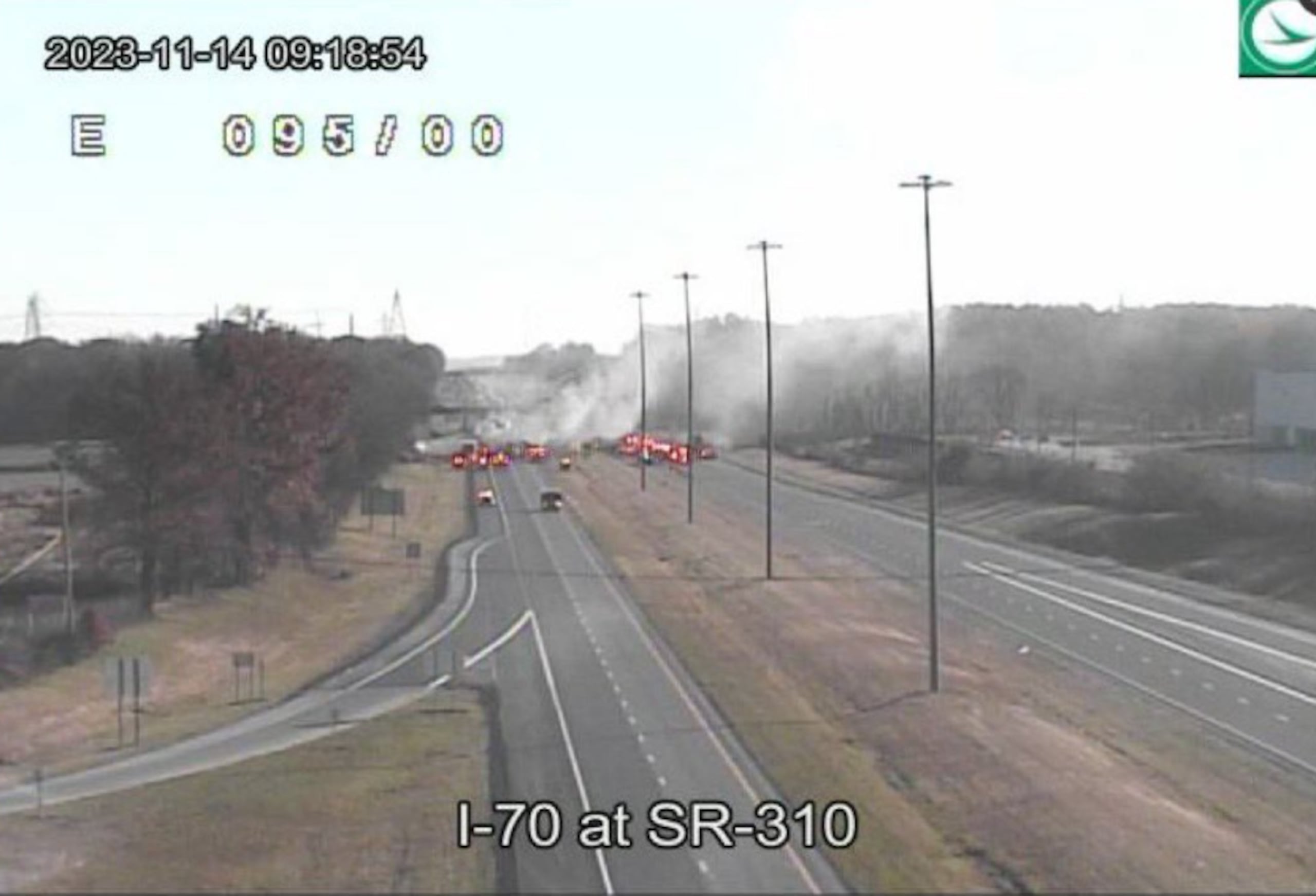 La autopista I-70 permanece cerrada en ambas direcciones mientras se investiga el incidente.